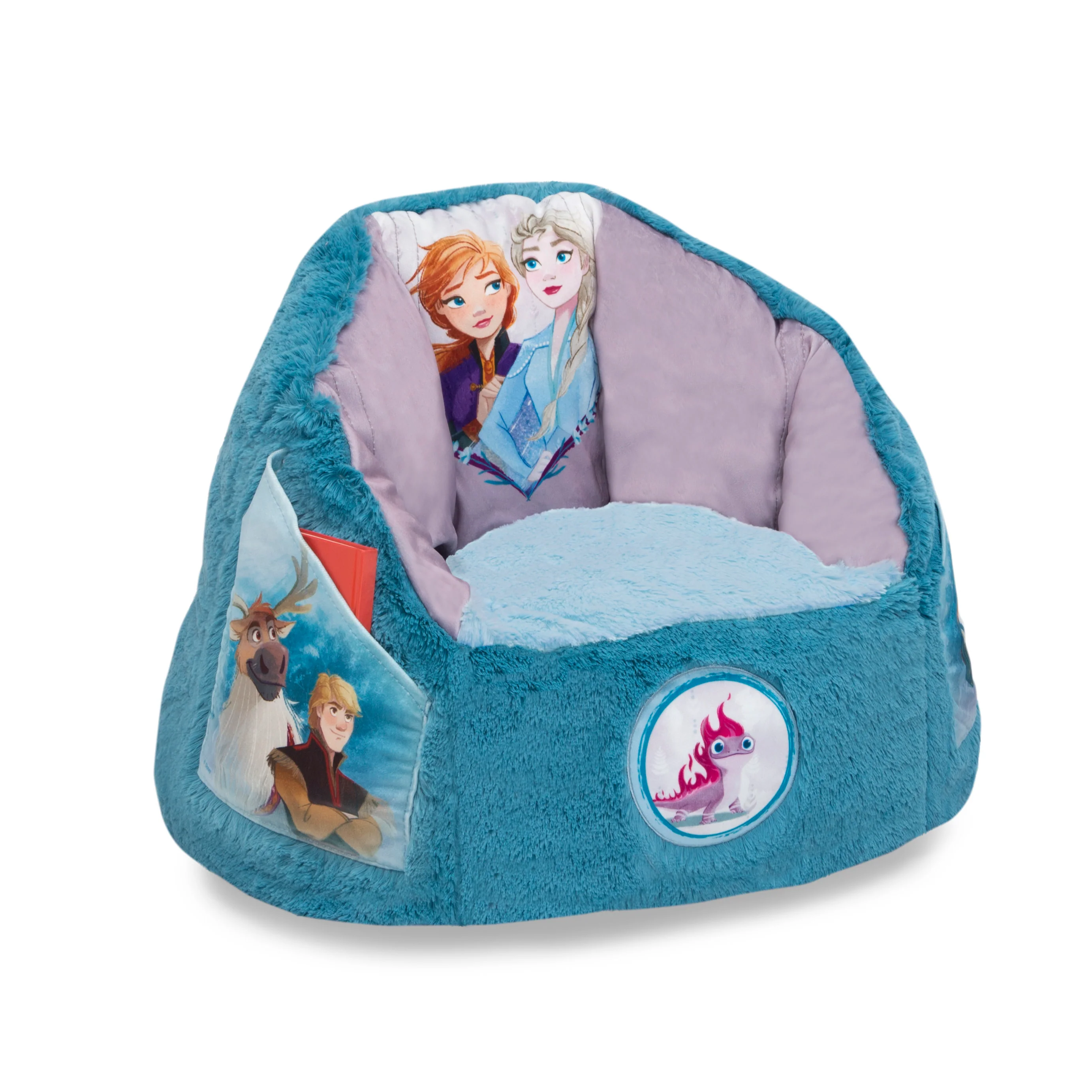 Frozen Cozee Fluffy Chair, Toddler Size (for Kids Up to 6 Years Old) - Image 3