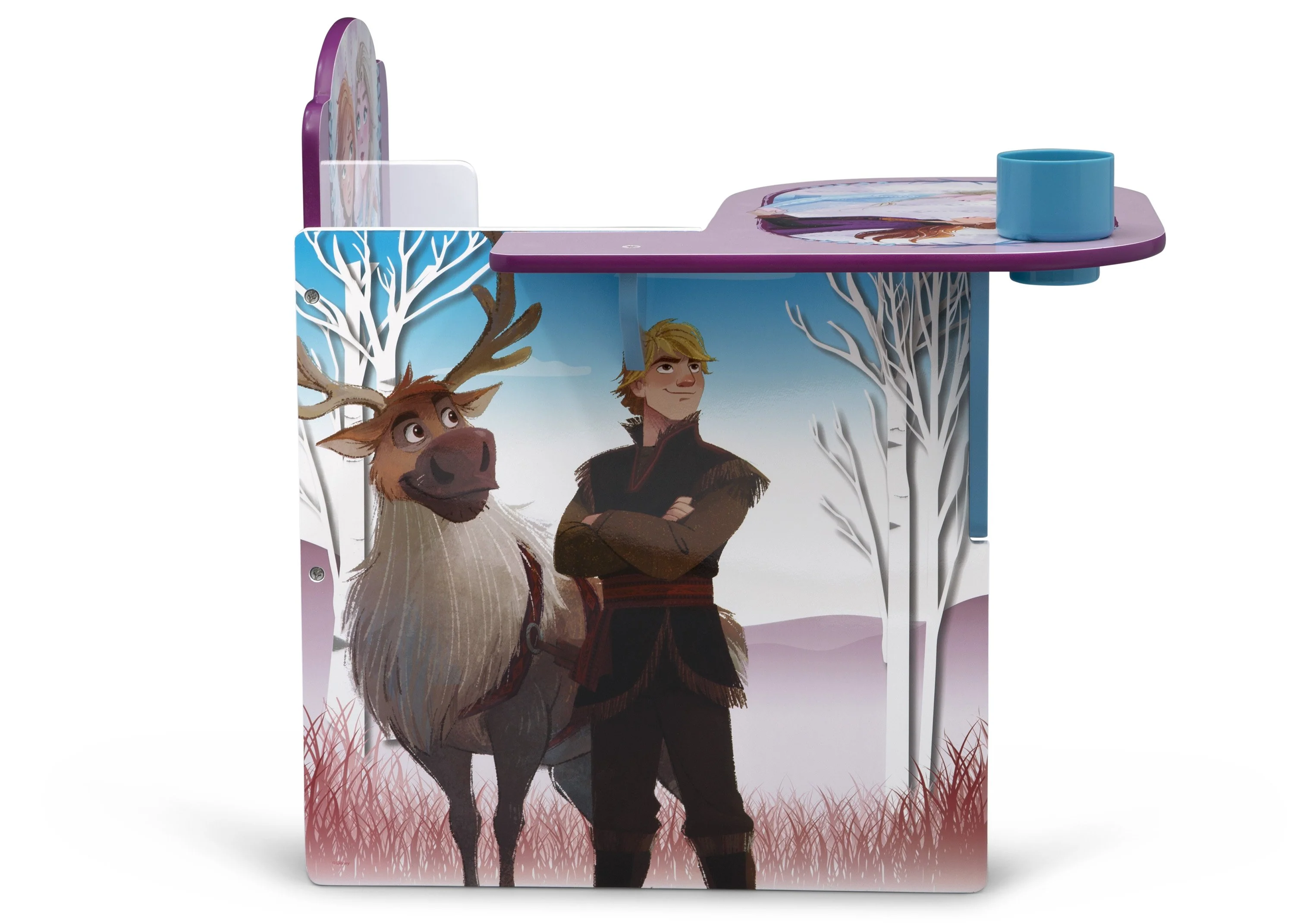 Frozen II Chair Desk with Storage Bin - Image 3