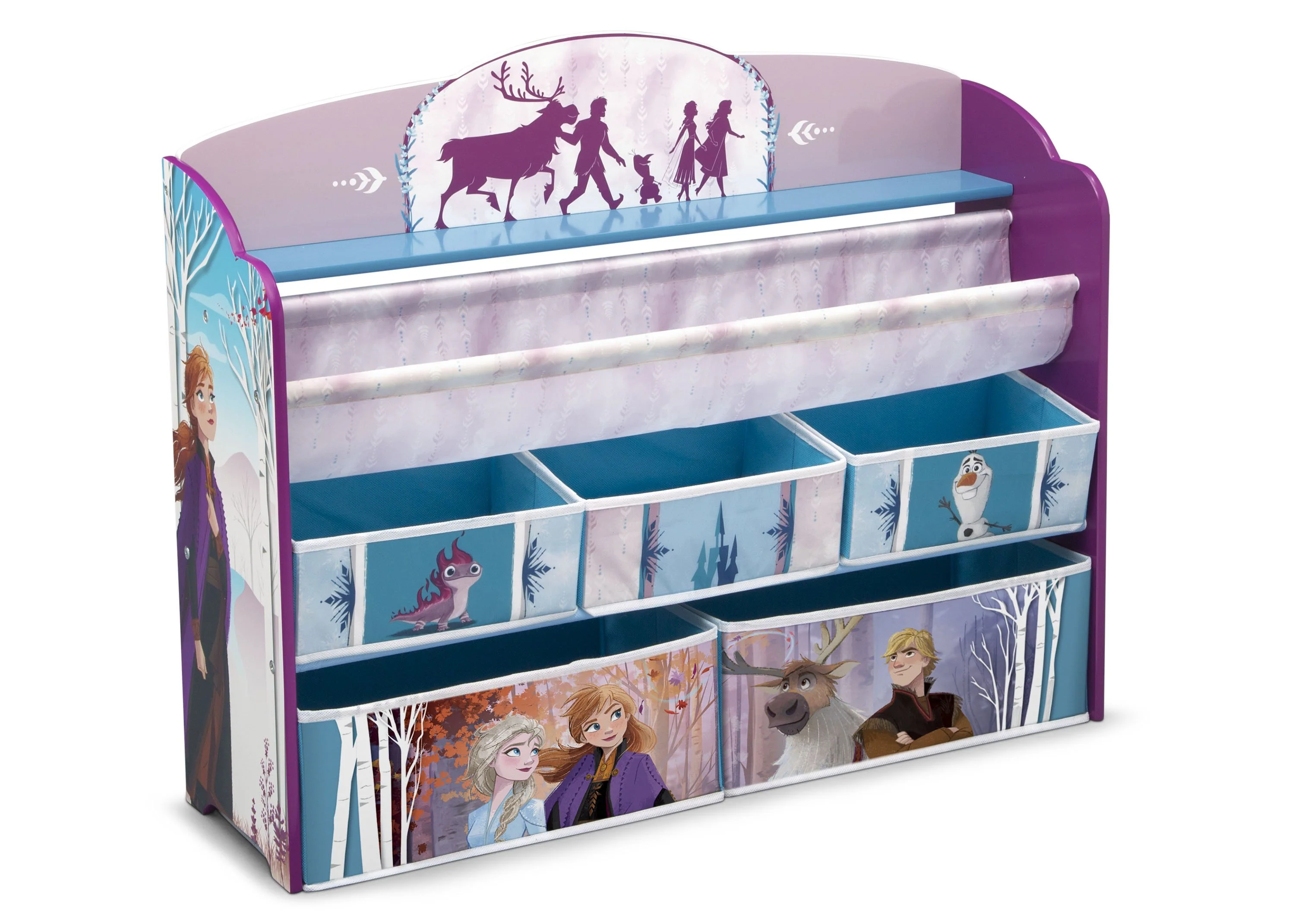 Frozen II Deluxe Toy and Book Organizer - Image 8