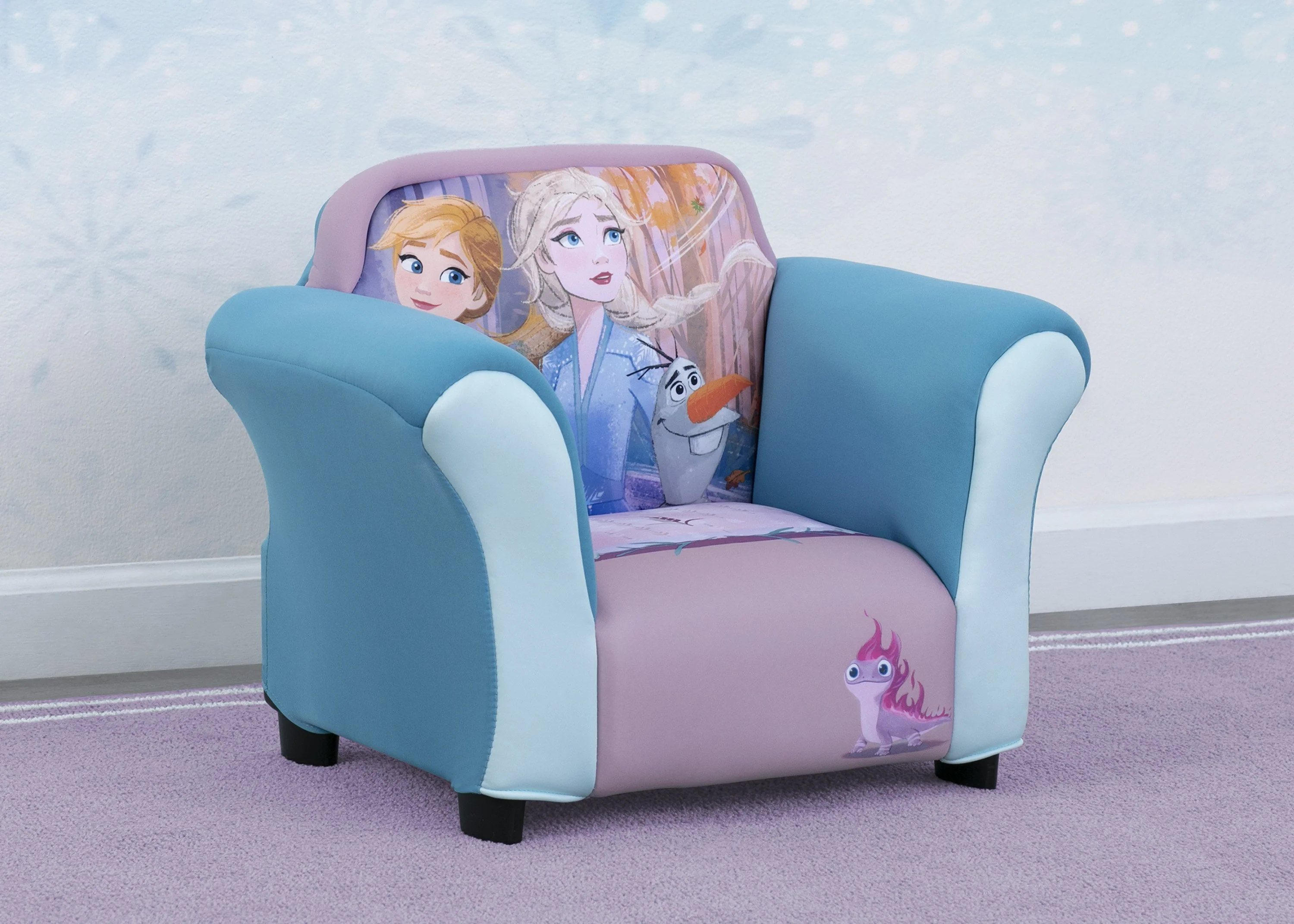 Frozen II Upholstered Chair with Sculpted Plastic Frame - Image 2