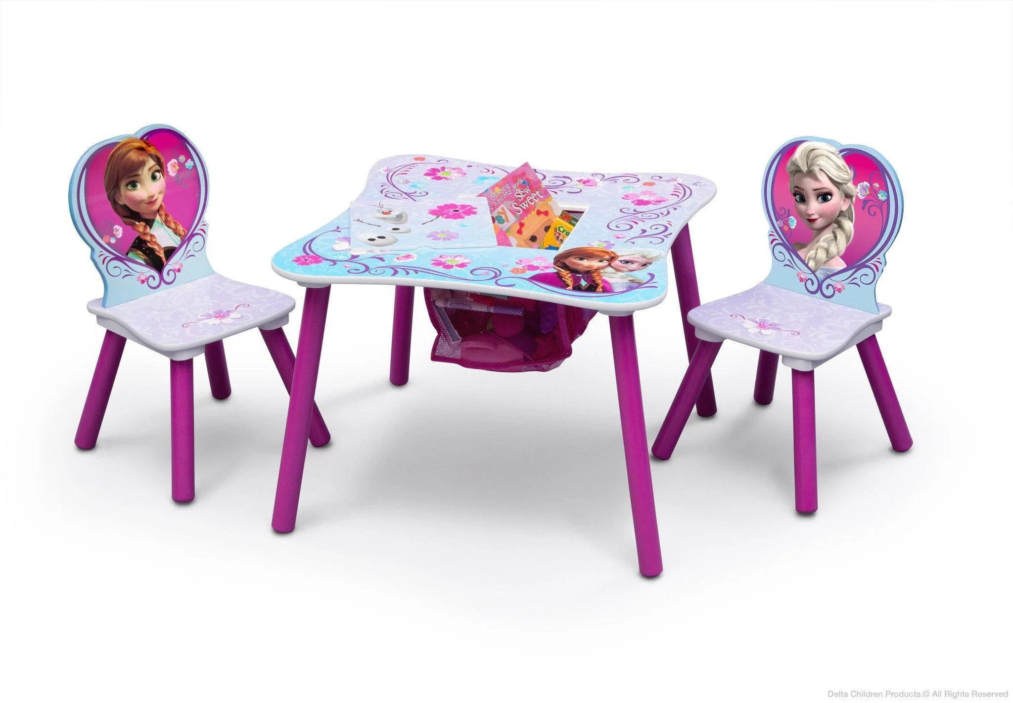 Frozen Table & Chair Set with Storage - Image 3