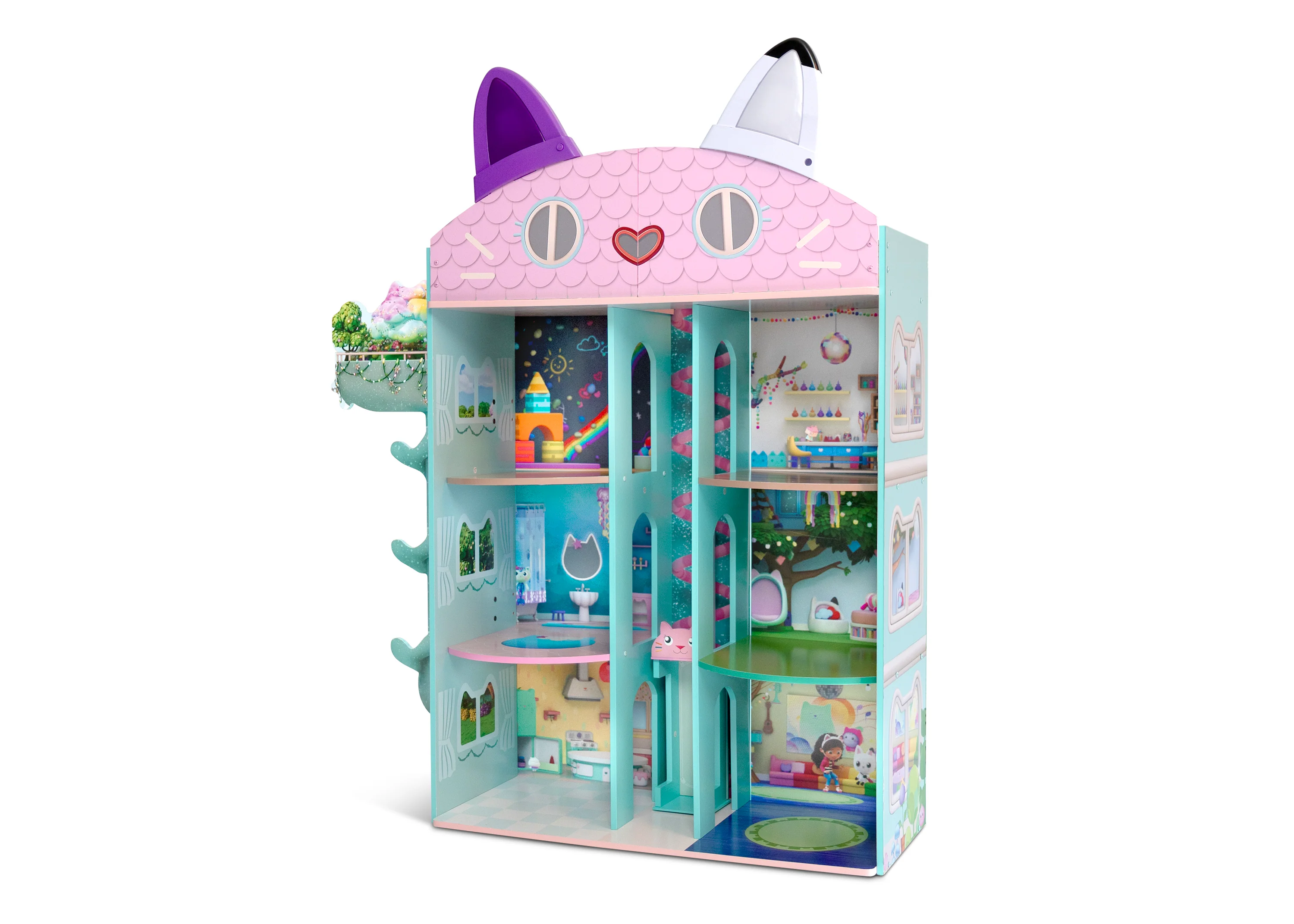 Gabby’s Dollhouse Purrfect Playhouse - Image 5