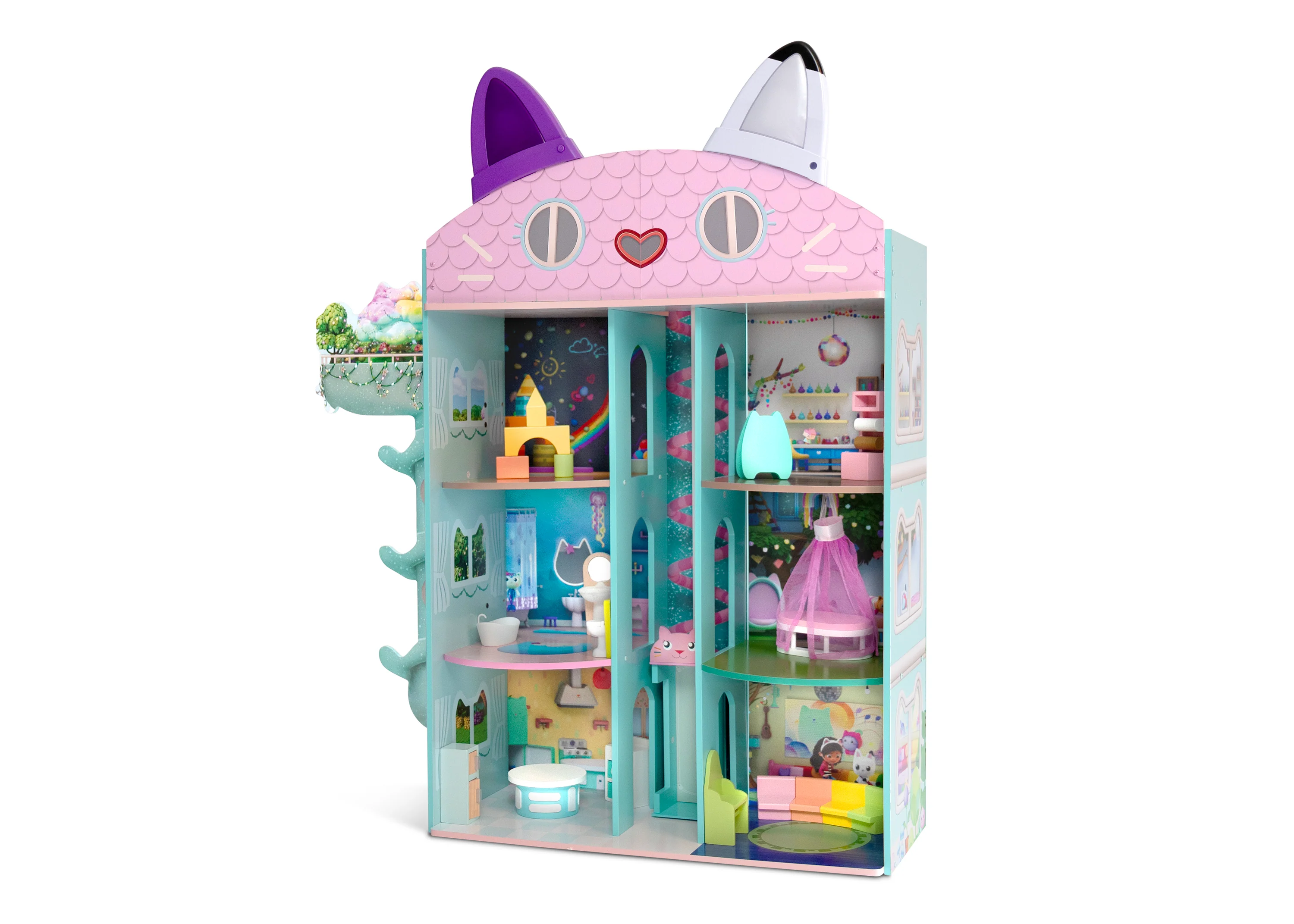 Gabby’s Dollhouse Purrfect Playhouse - Image 6