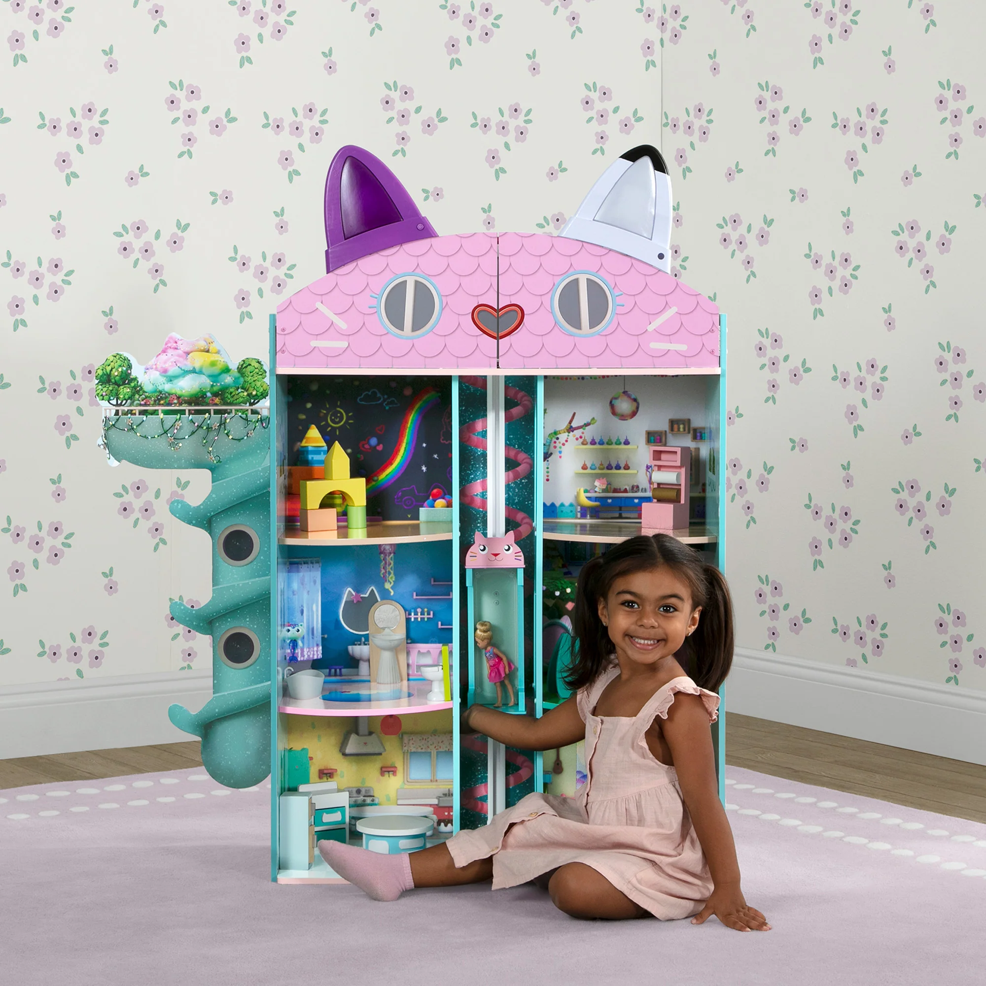 Gabby’s Dollhouse Purrfect Playhouse - Image 8