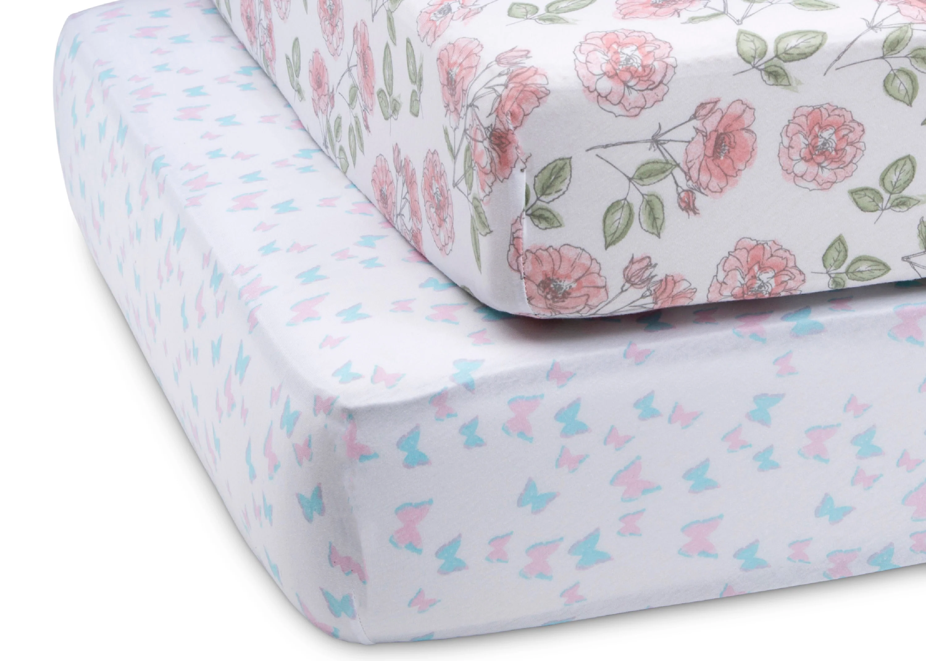 Garden Party Fitted Crib Sheets - 2 Pack - Image 3