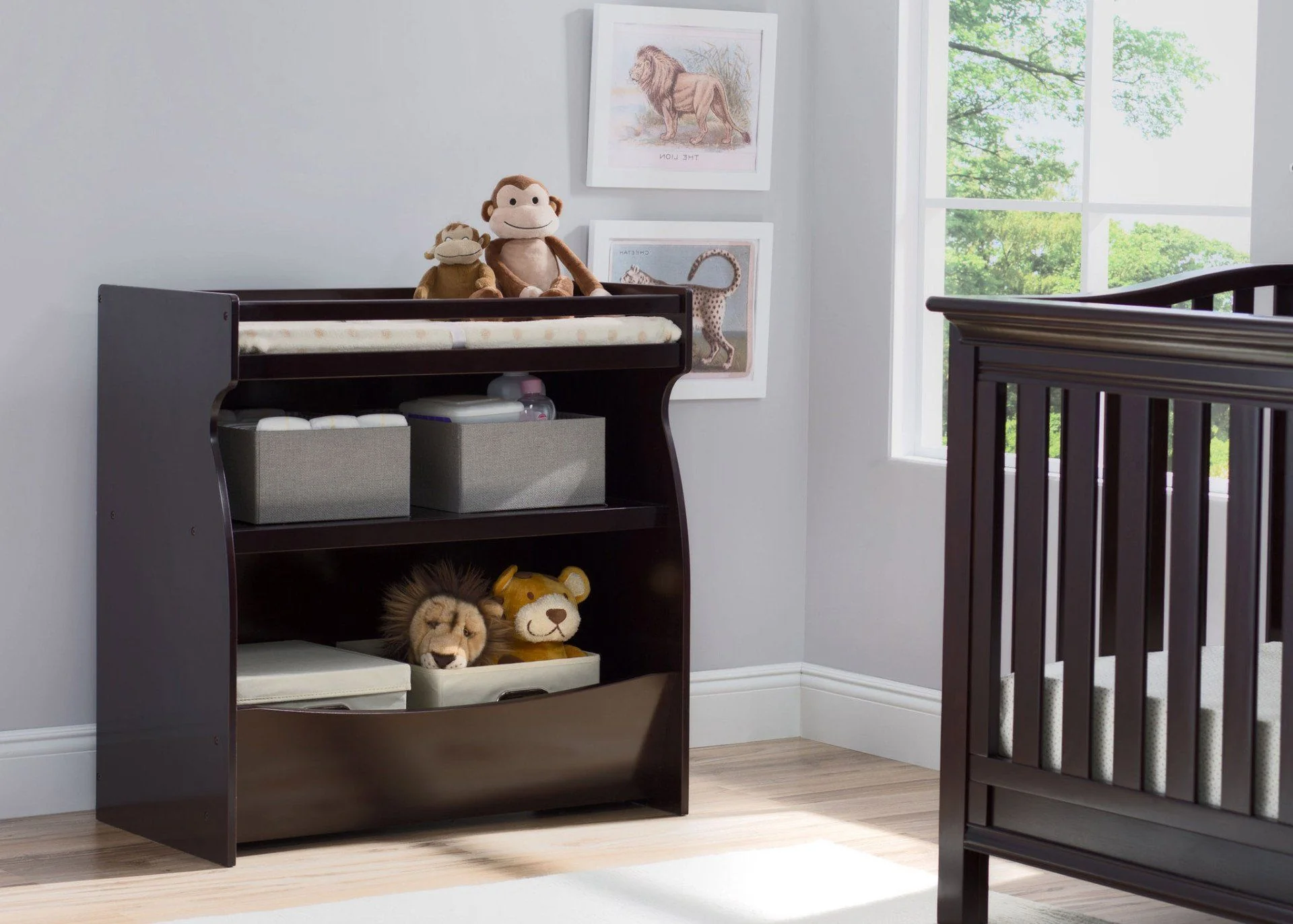 Gateway 2-in-1 Changing Table & Storage Unit - Image 7