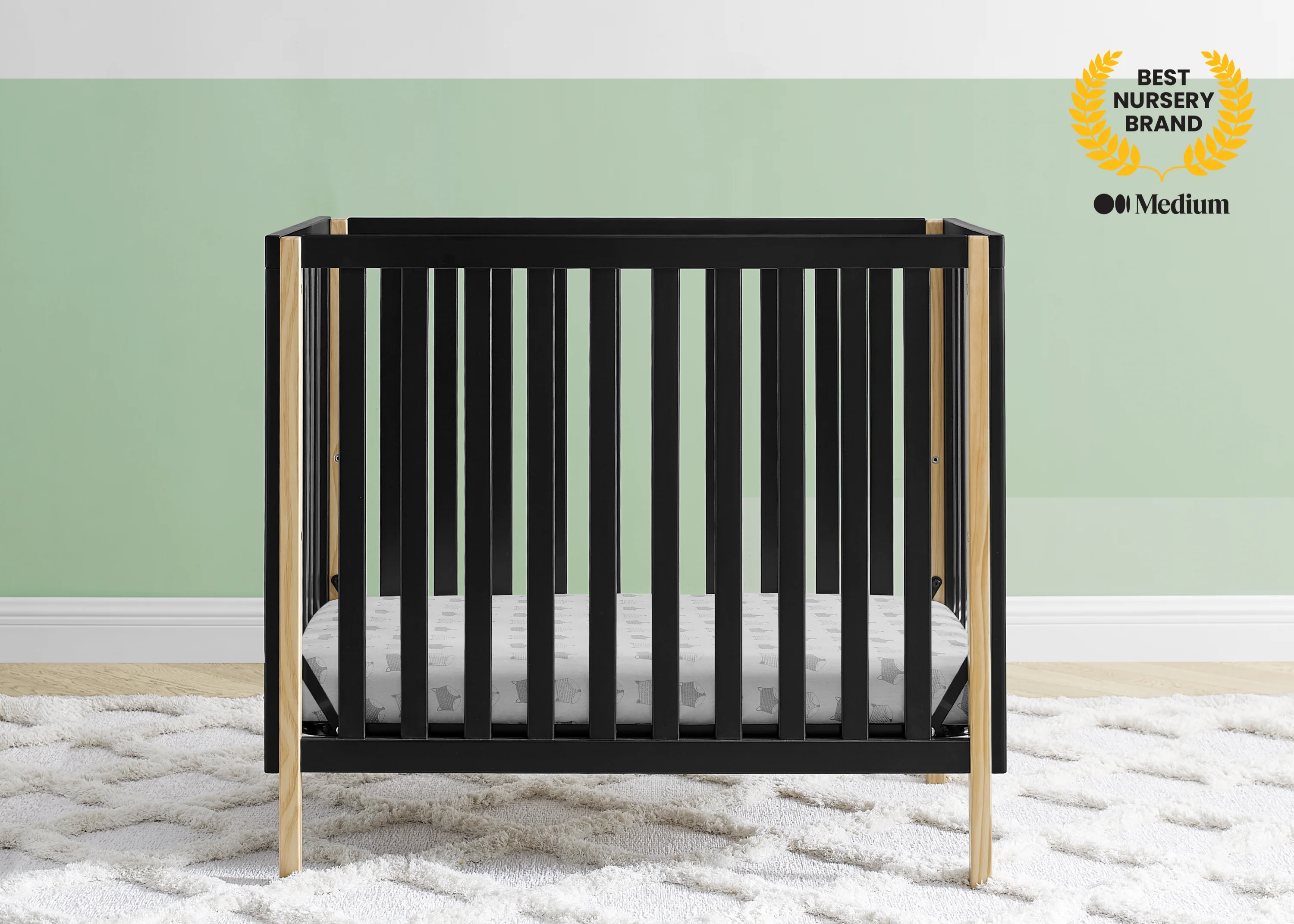 Gio Mini Crib with 2.75-Inch Mattress - Image 15