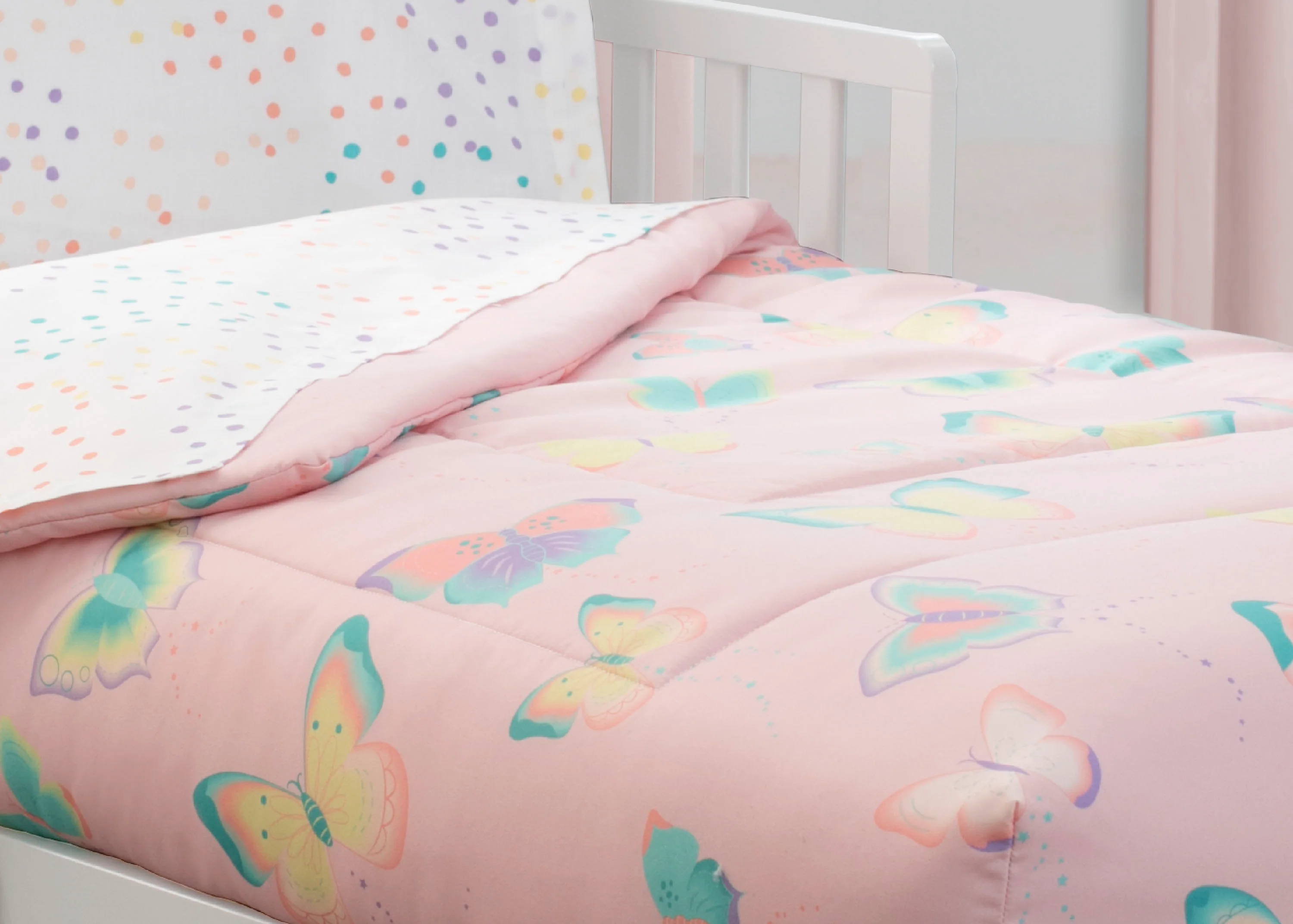 Girls 4-Piece Toddler Bedding Set - Image 10