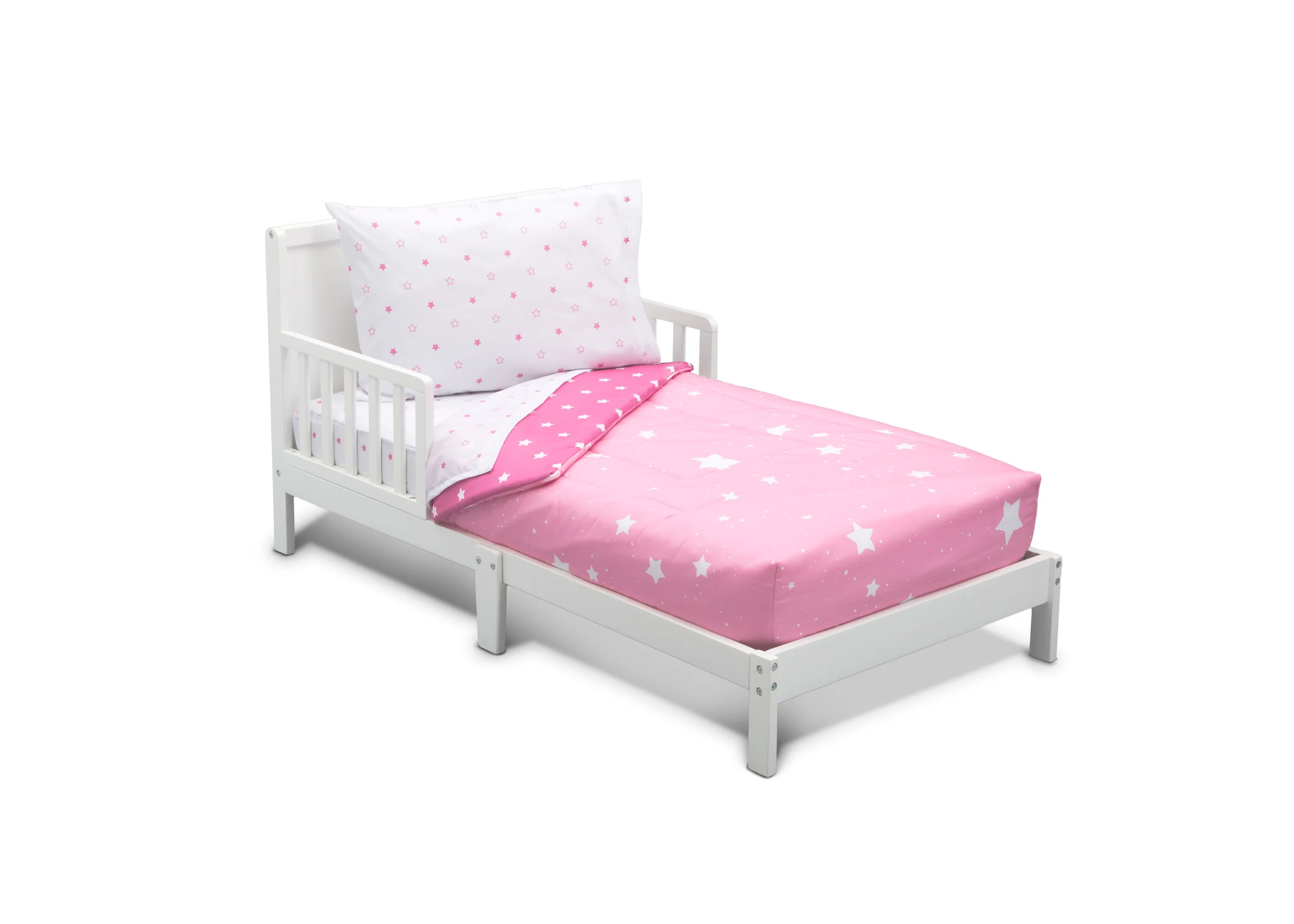 Girls 4-Piece Toddler Bedding Set - Image 5
