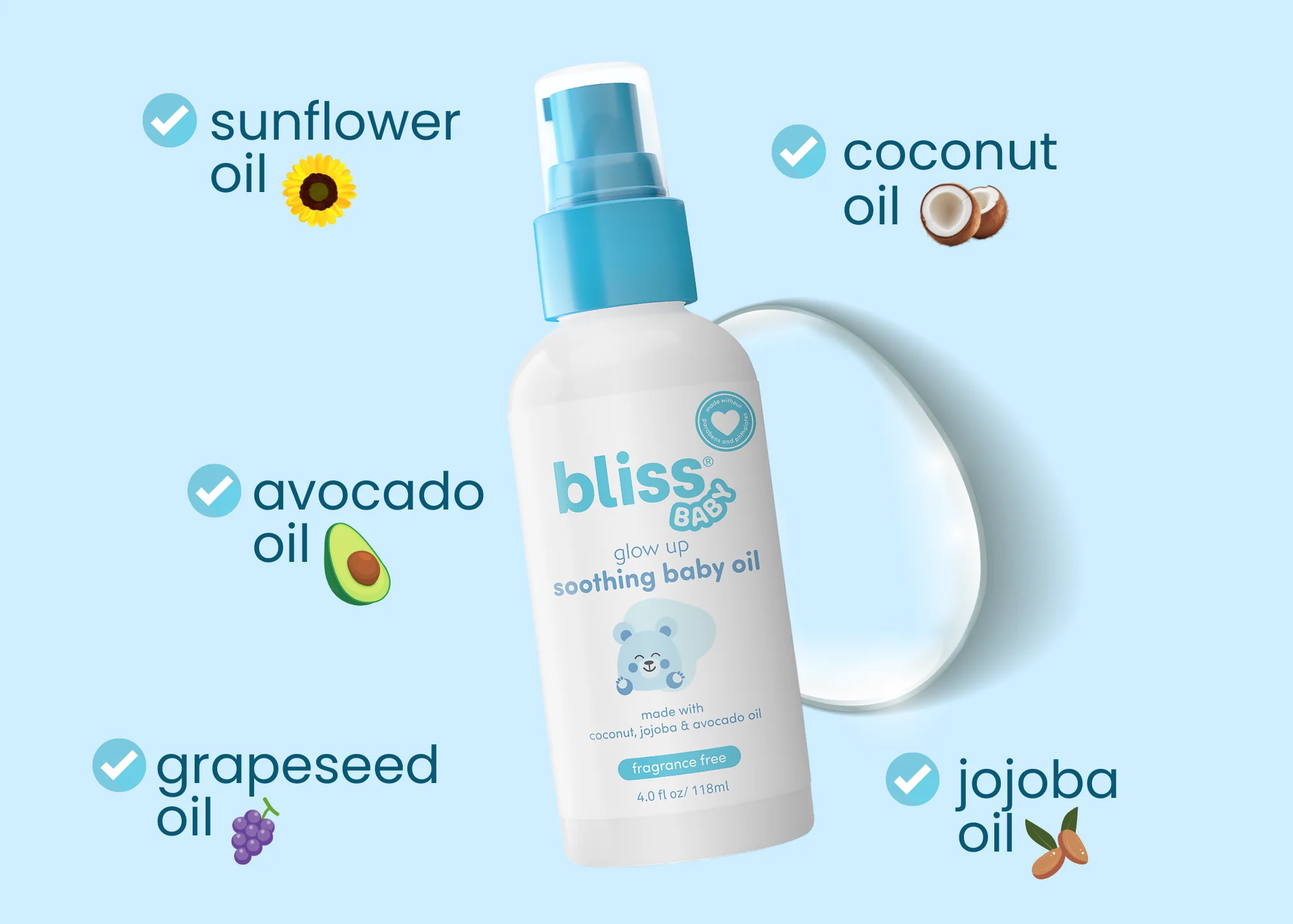 Glow Up Soothing Baby Oil - Image 5