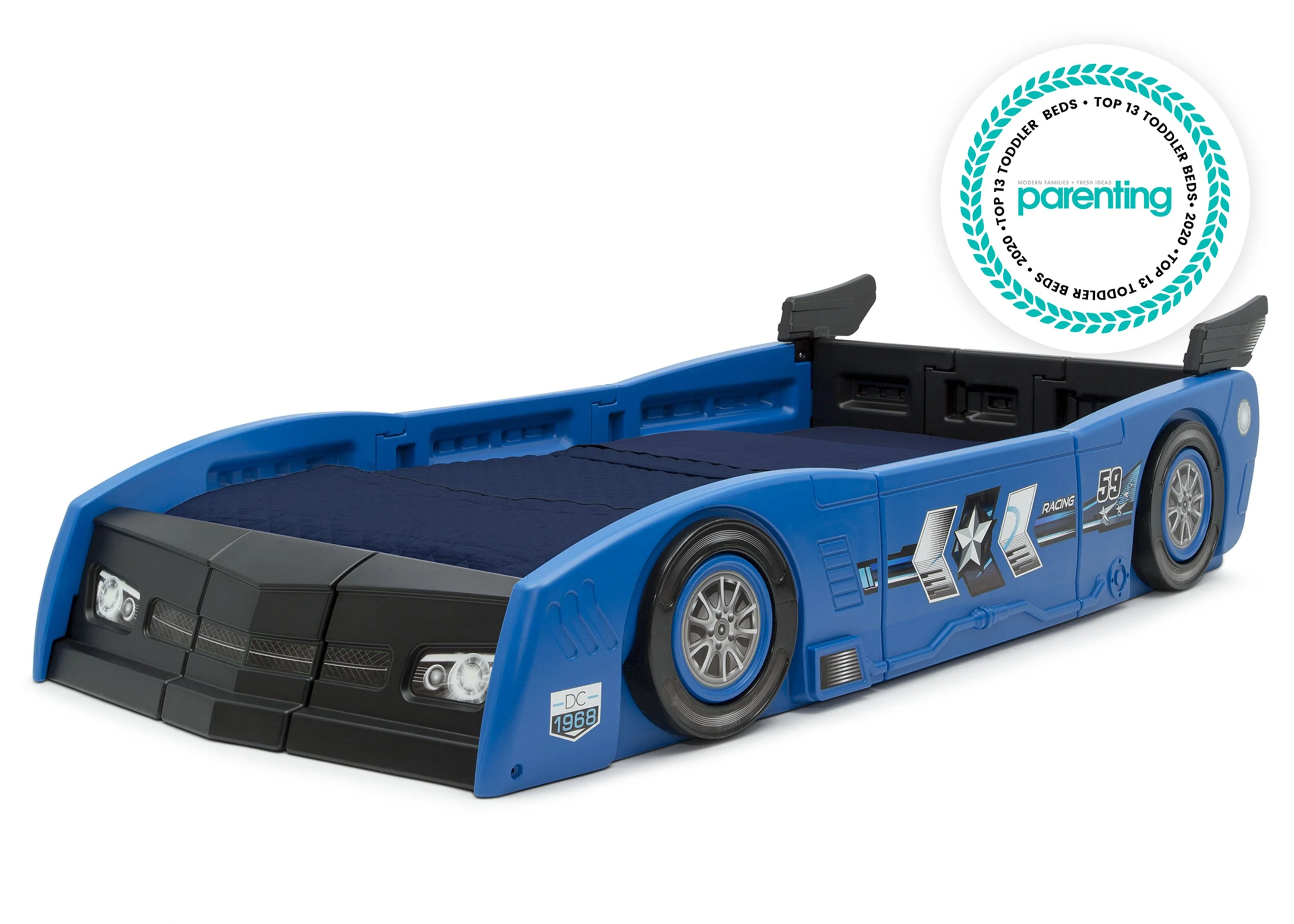 Grand Prix Race Car Toddler-to-Twin Bed - Image 14