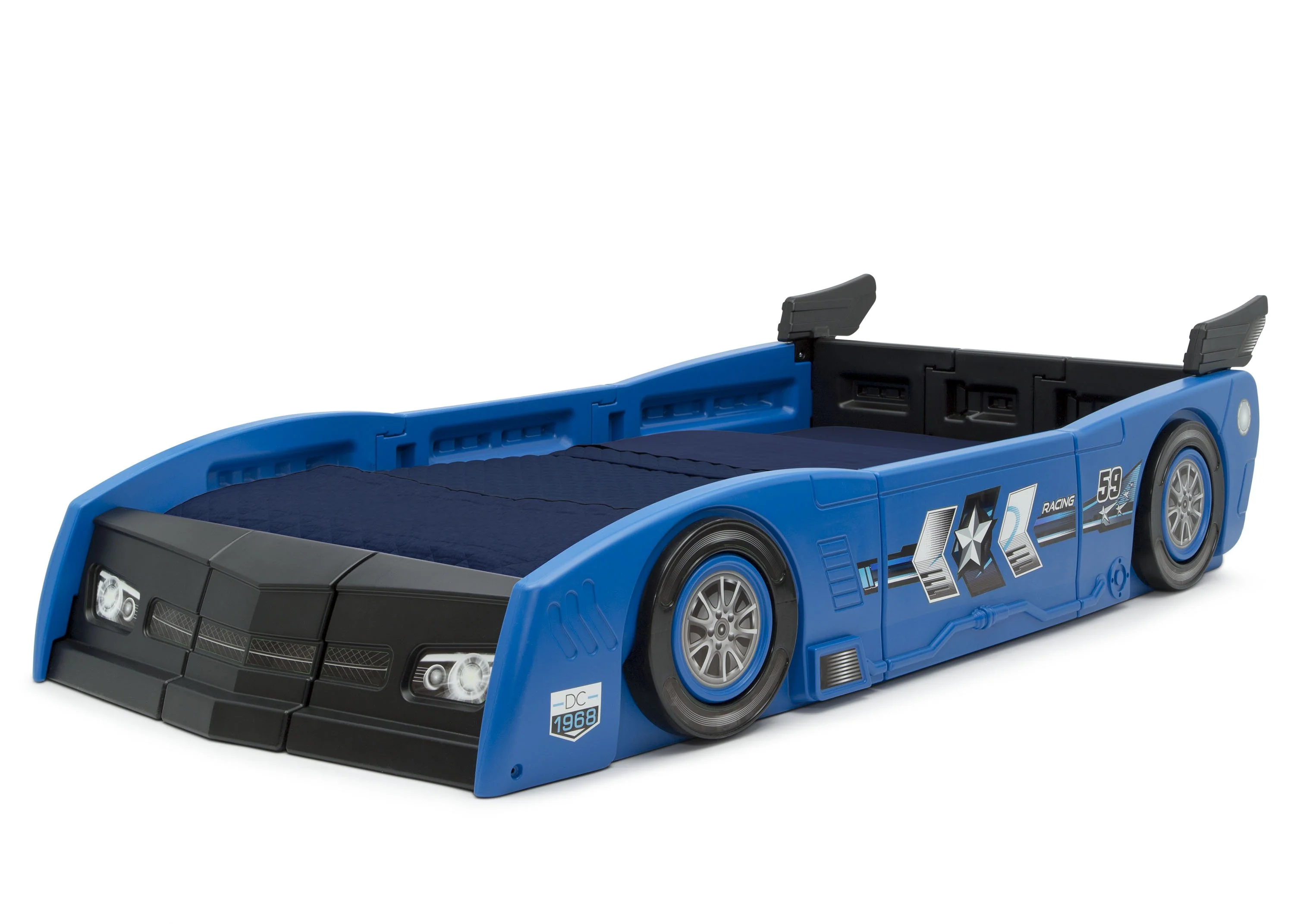 Grand Prix Race Car Toddler-to-Twin Bed - Image 15