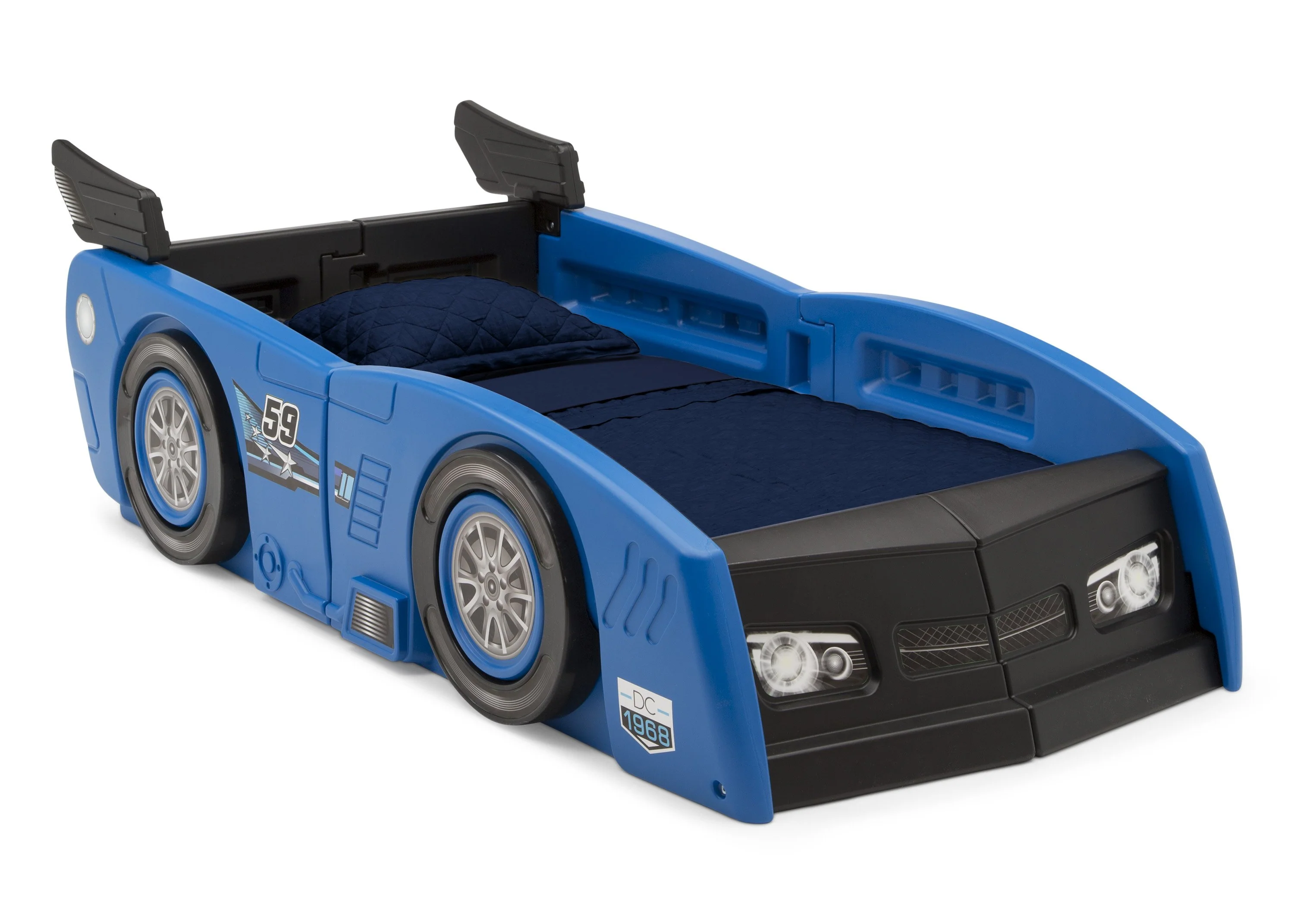 Grand Prix Race Car Toddler-to-Twin Bed - Image 17