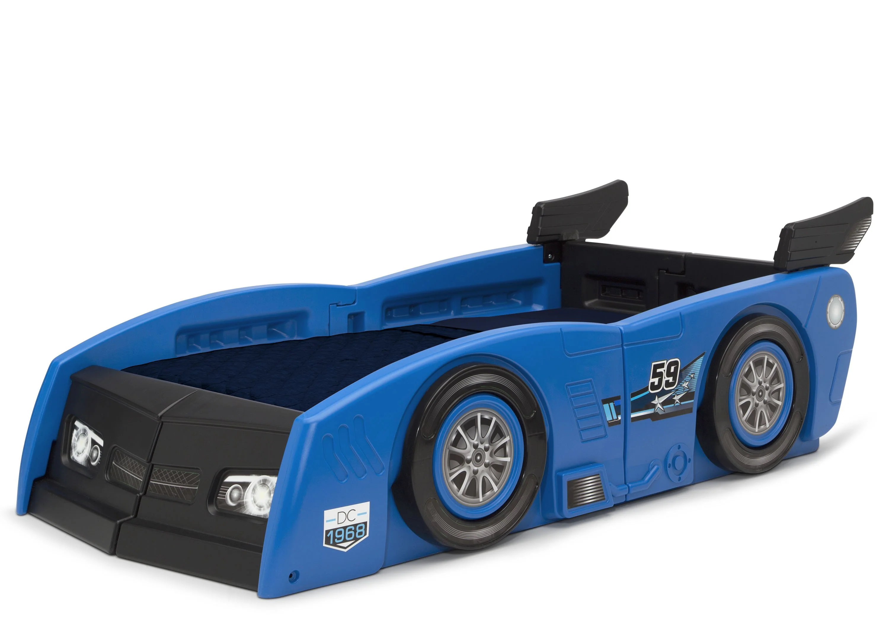 Grand Prix Race Car Toddler-to-Twin Bed - Image 19