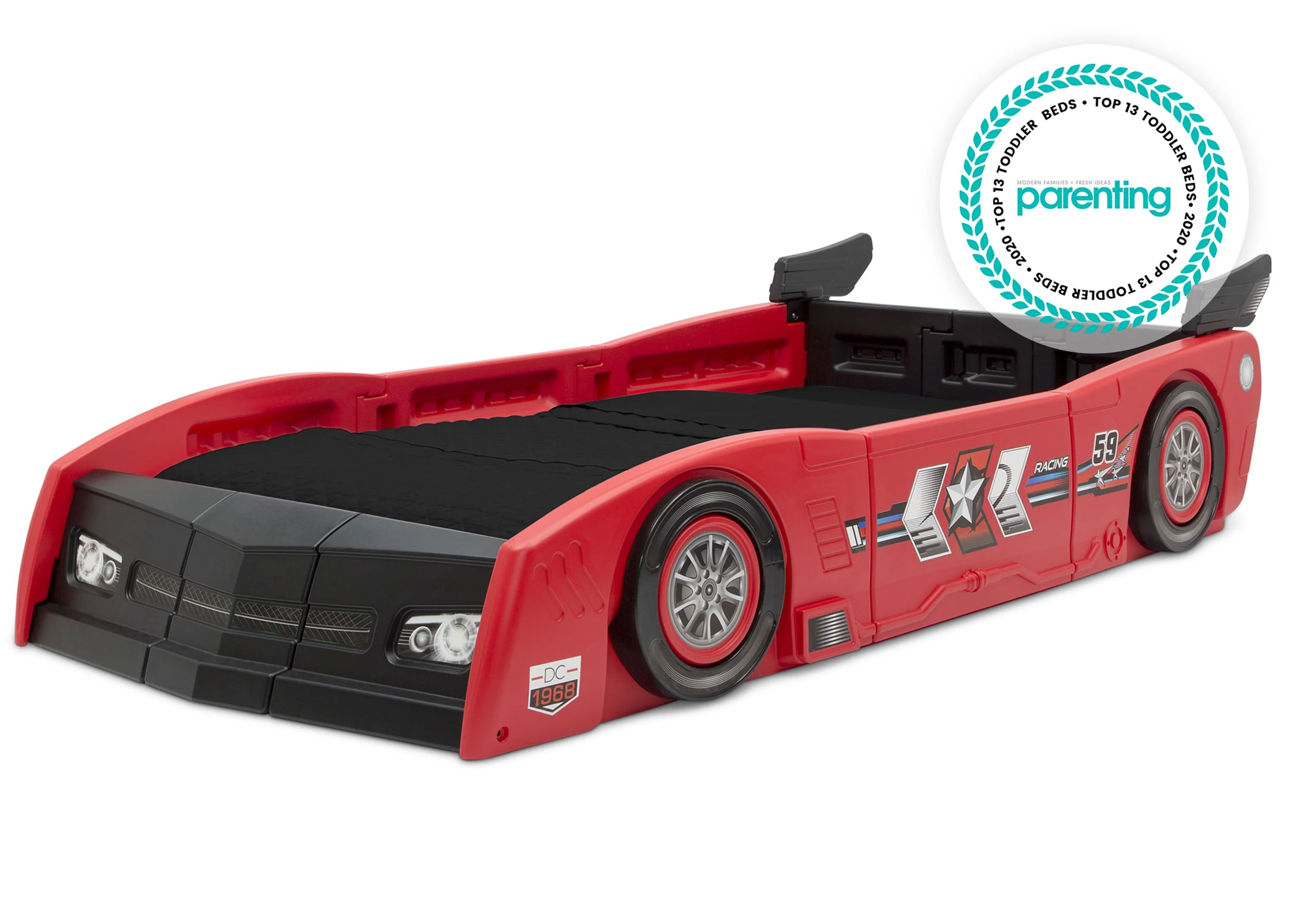 Grand Prix Race Car Toddler-to-Twin Bed - Image 24