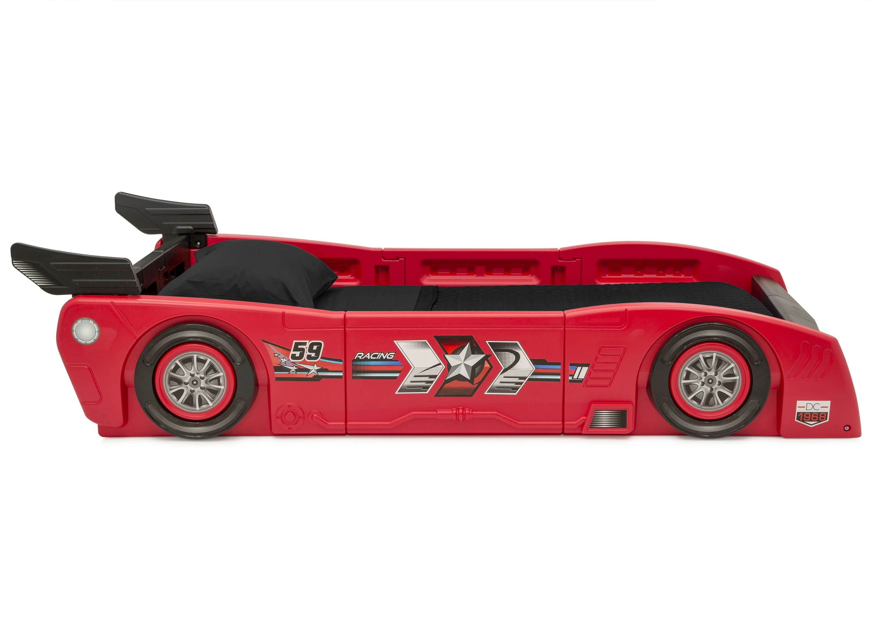 Grand Prix Race Car Toddler-to-Twin Bed - Image 26