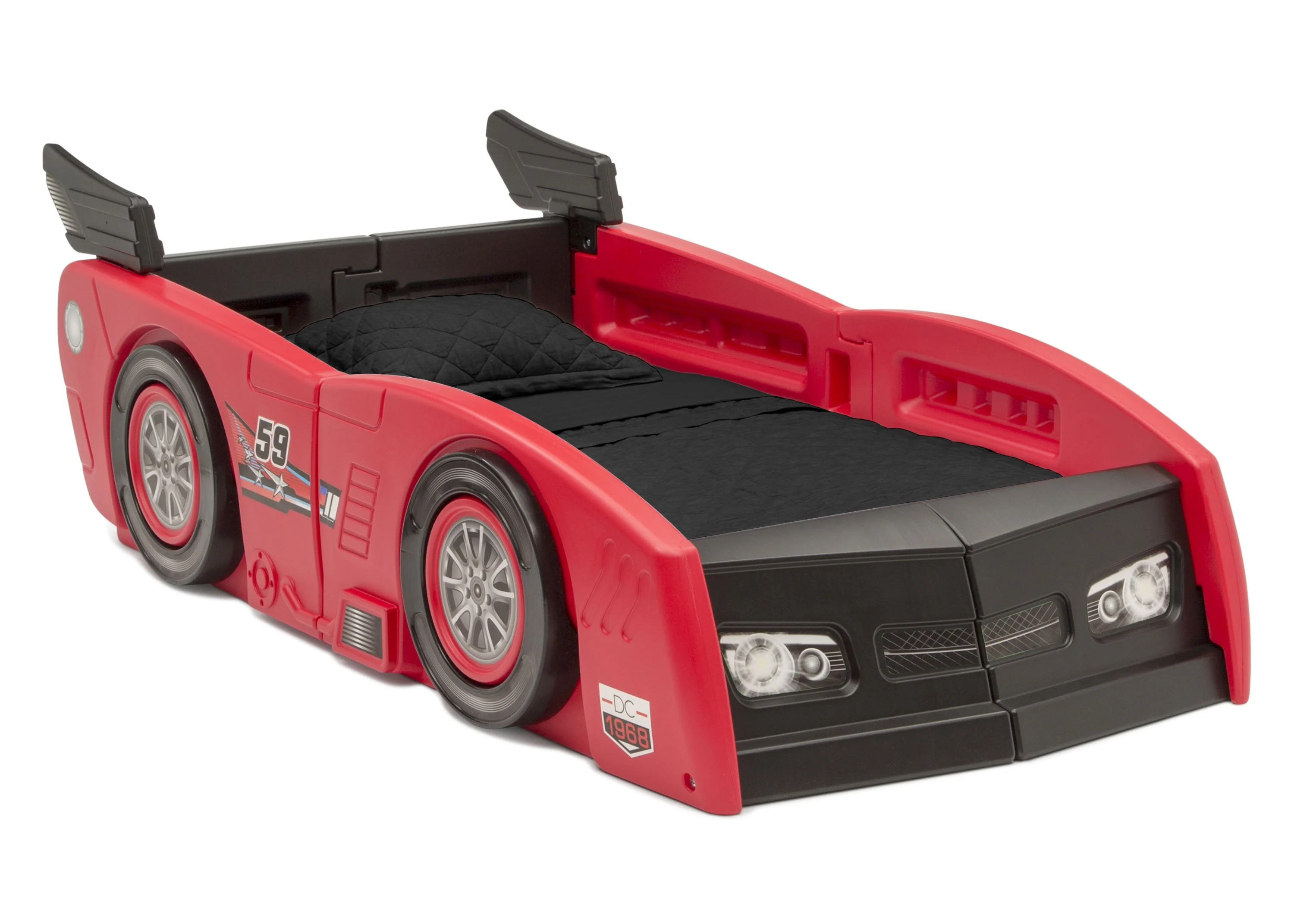 Grand Prix Race Car Toddler-to-Twin Bed - Image 27