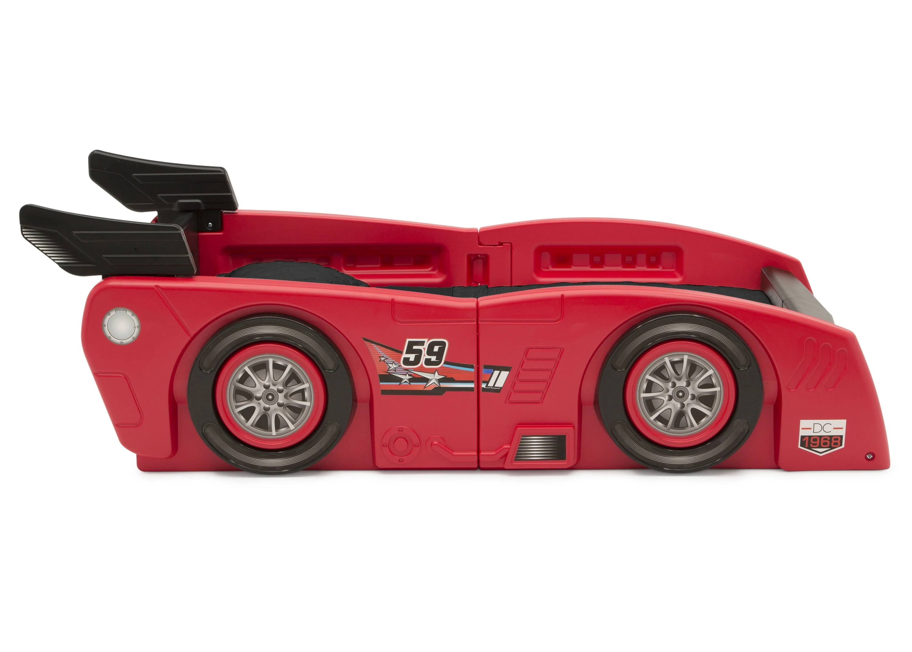 Grand Prix Race Car Toddler-to-Twin Bed - Image 28