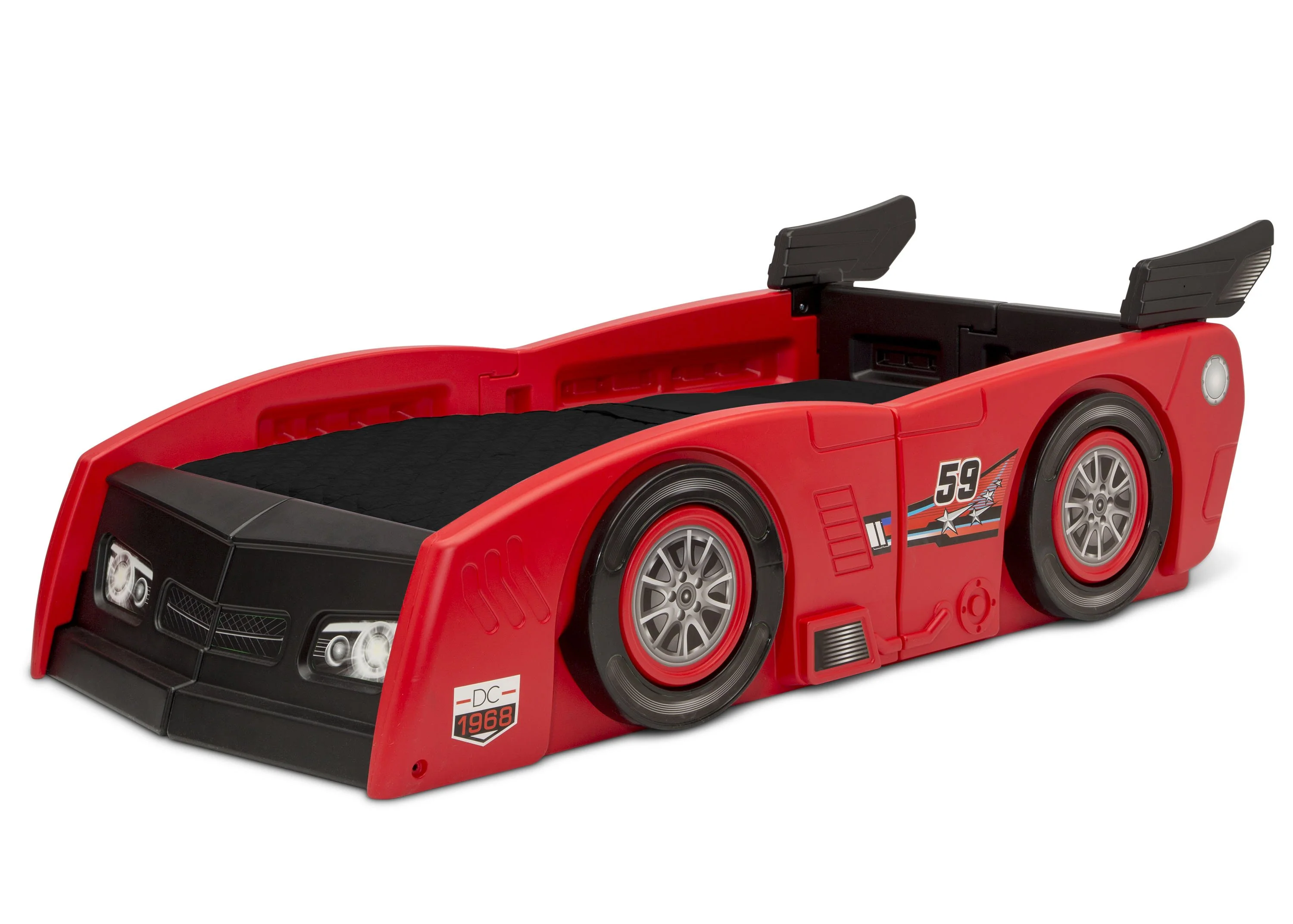 Grand Prix Race Car Toddler-to-Twin Bed - Image 29