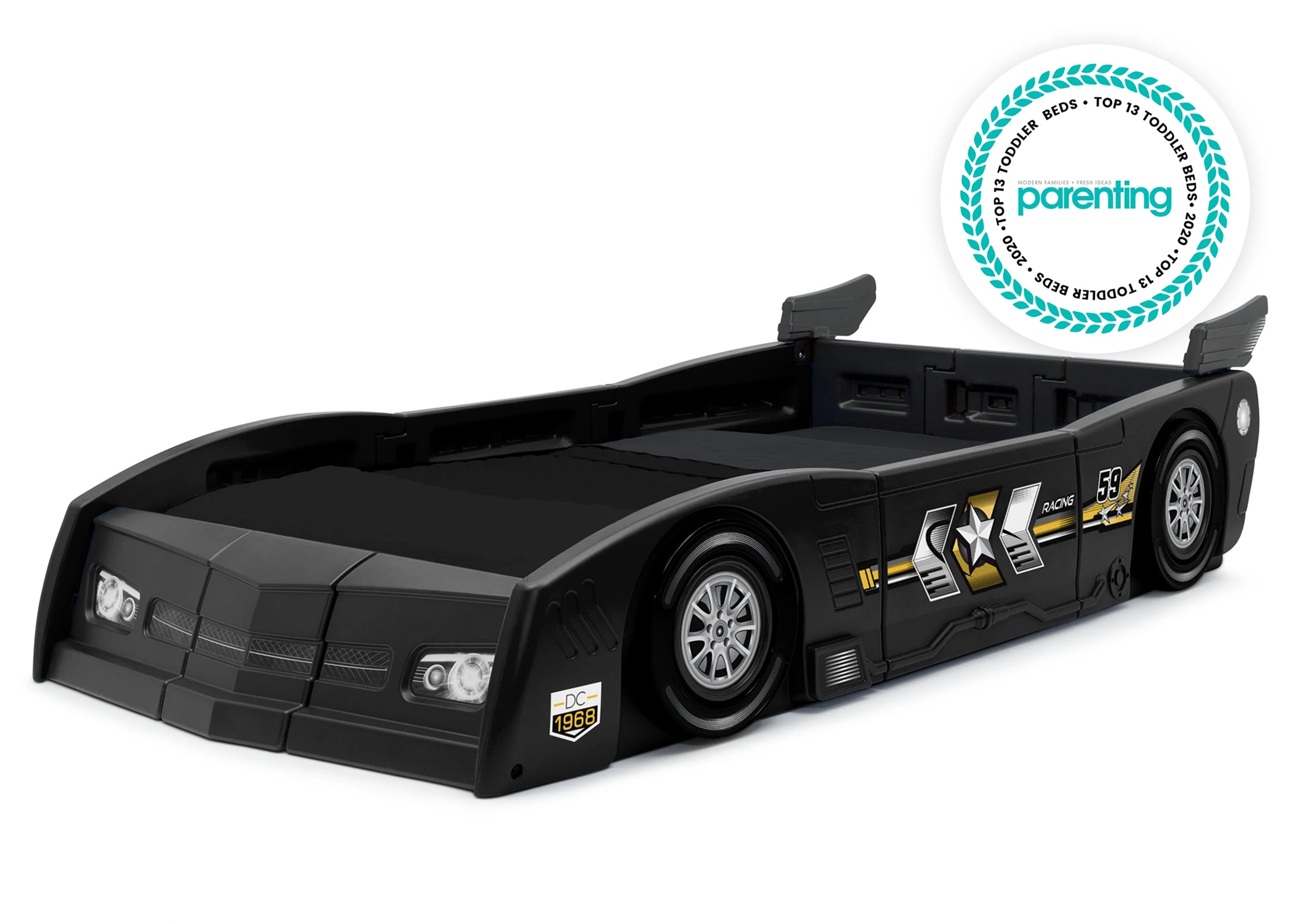 Grand Prix Race Car Toddler-to-Twin Bed - Image 4