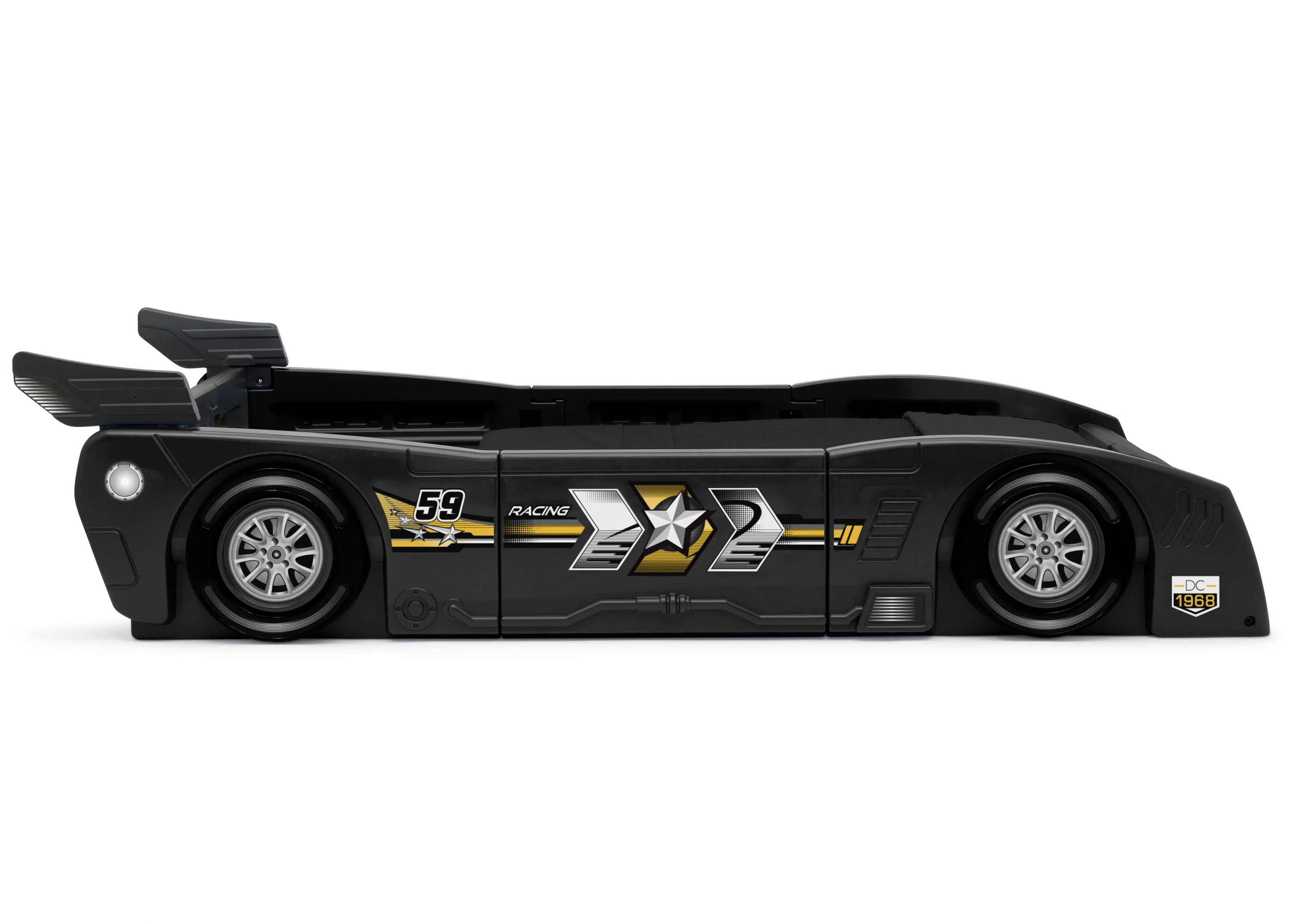 Grand Prix Race Car Toddler-to-Twin Bed - Image 6