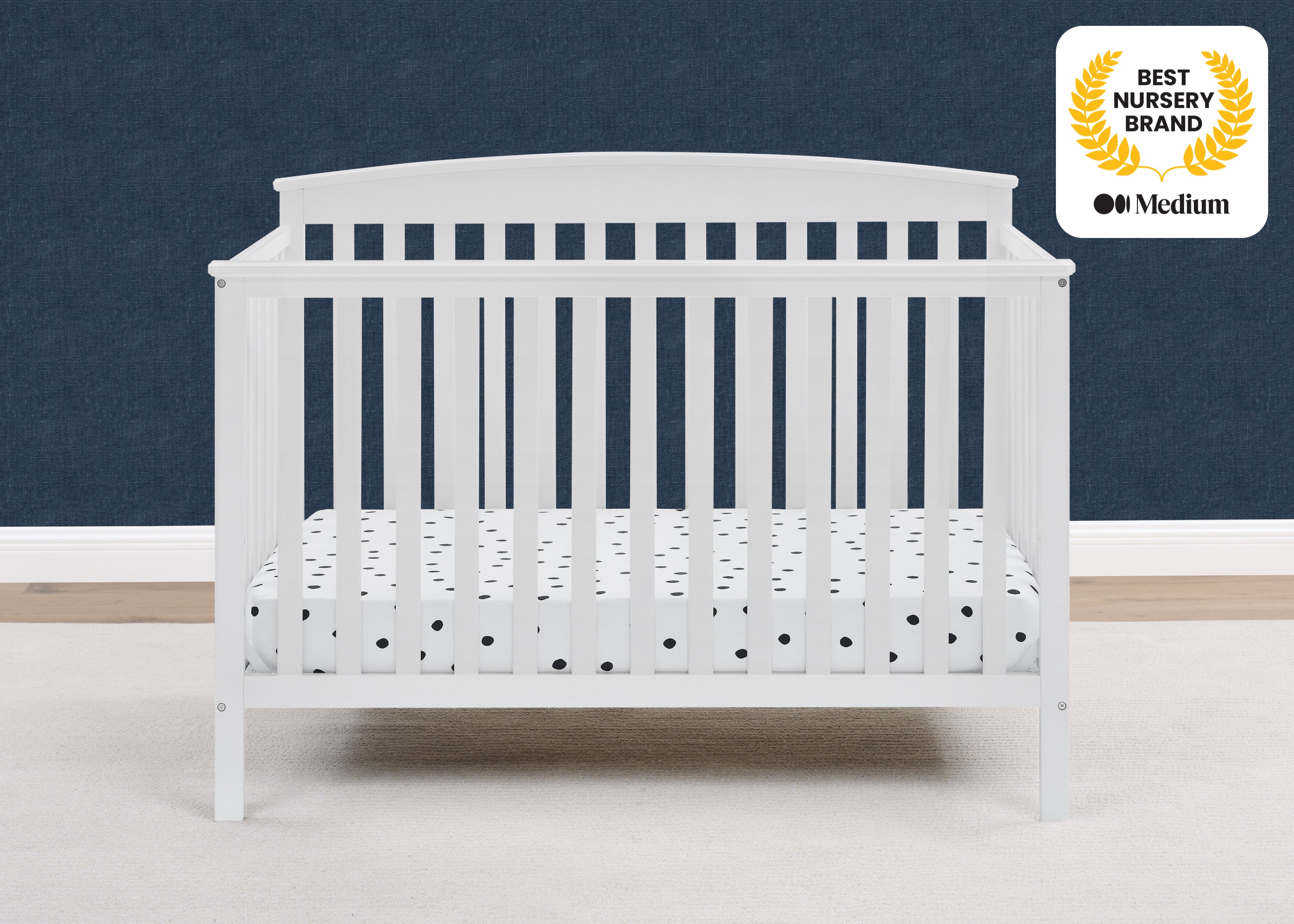 Hanover 6-in-1 Convertible Baby Crib - Image 19
