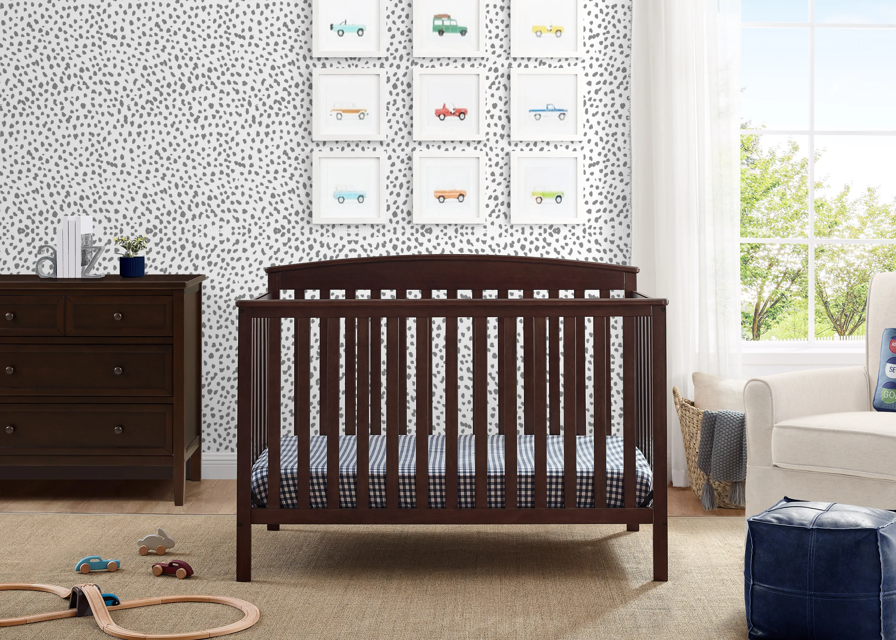 Hanover 6-in-1 Convertible Baby Crib - Image 35
