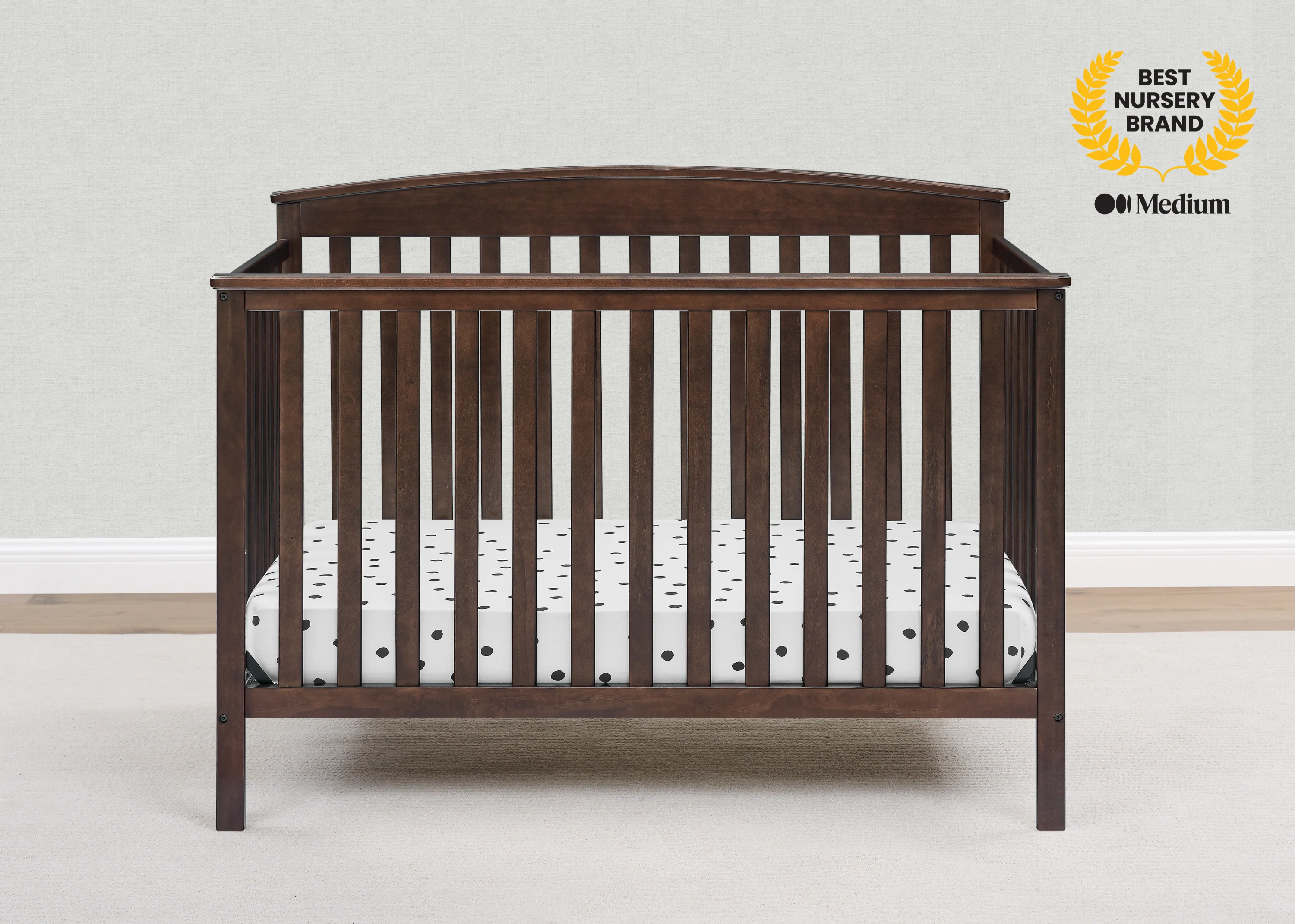 Hanover 6-in-1 Convertible Baby Crib - Image 36