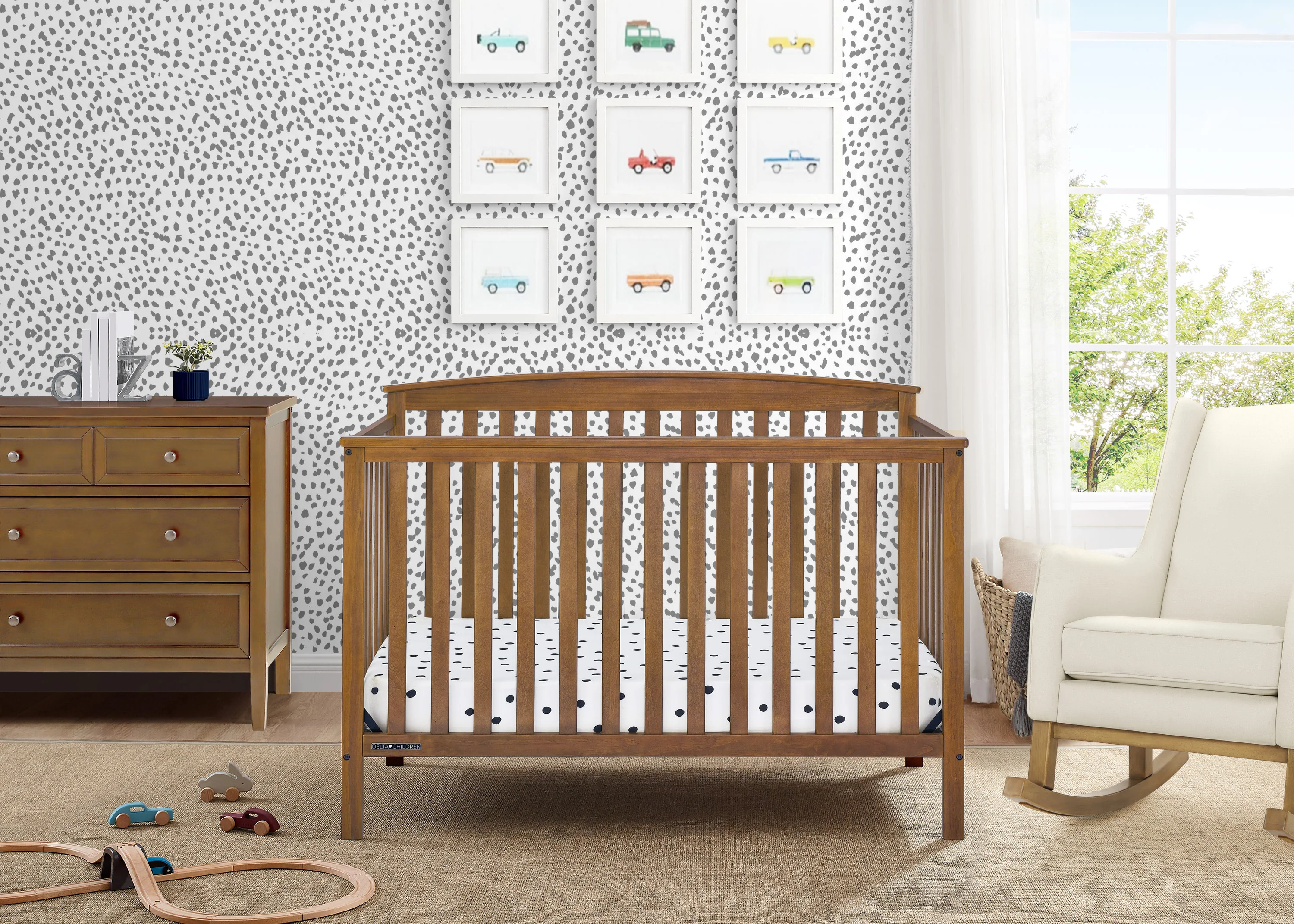 Hanover 6-in-1 Convertible Baby Crib - Image 52