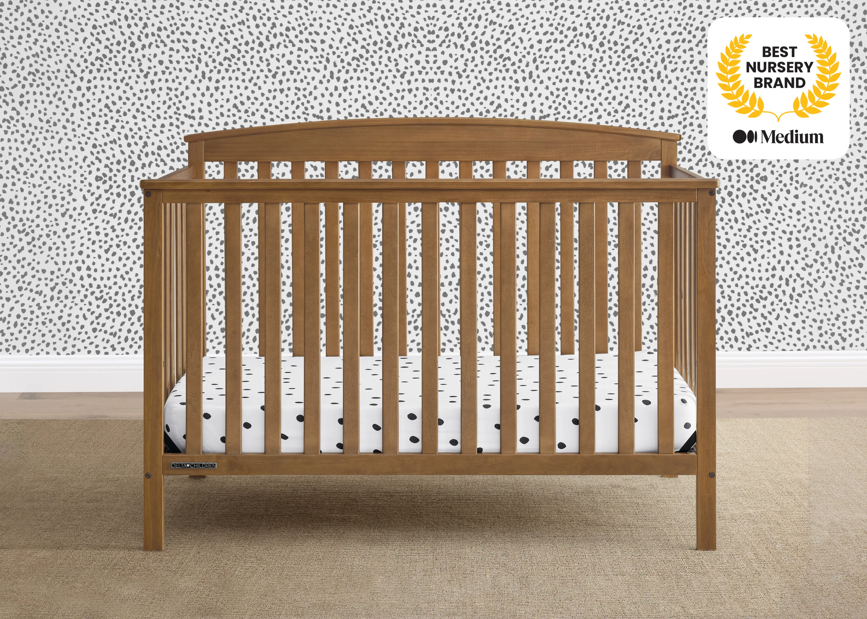 Hanover 6-in-1 Convertible Baby Crib - Image 53