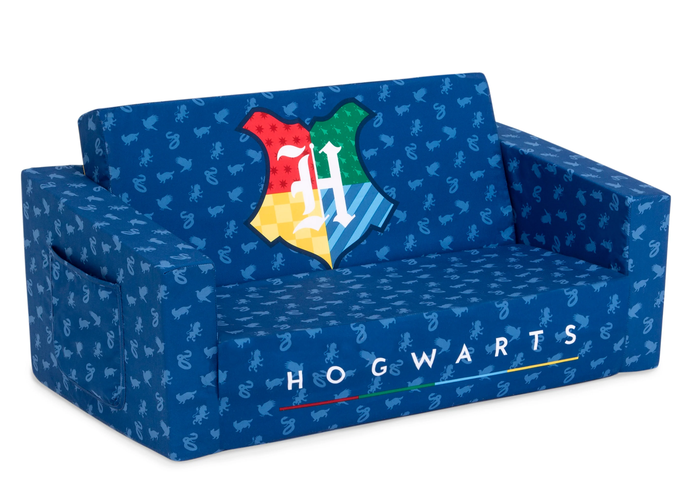 Harry Potter Cozee Flip-Out Sofa - 2-in-1 Convertible Sofa to Lounger for Kids - Image 3