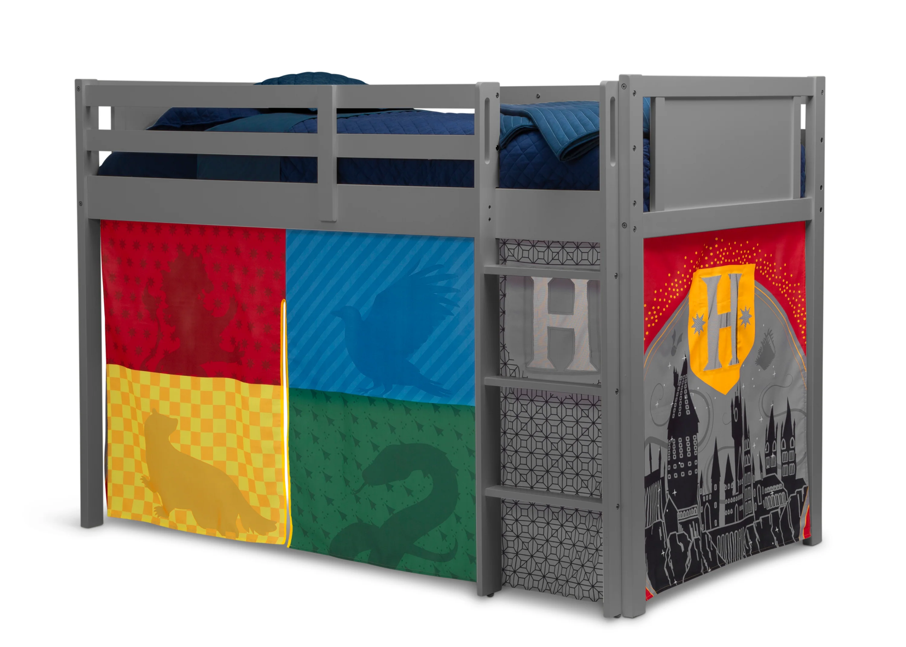 Harry Potter Loft Bed Tent - Curtain Set for Twin Loft Bed (Bed Sold Separately) - Image 5