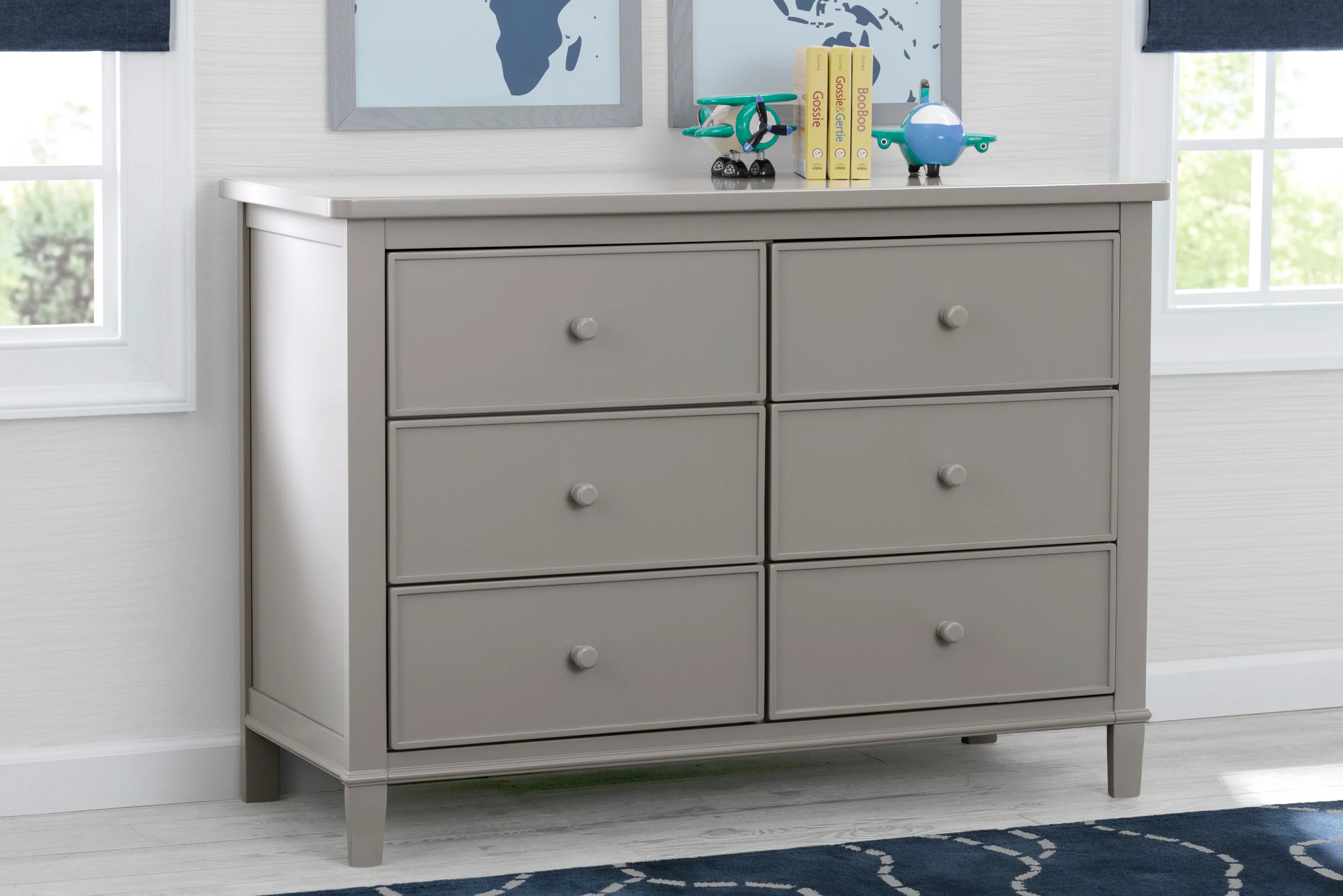 Haven 6 Drawer Dresser with Interlocking Drawers - Image 4