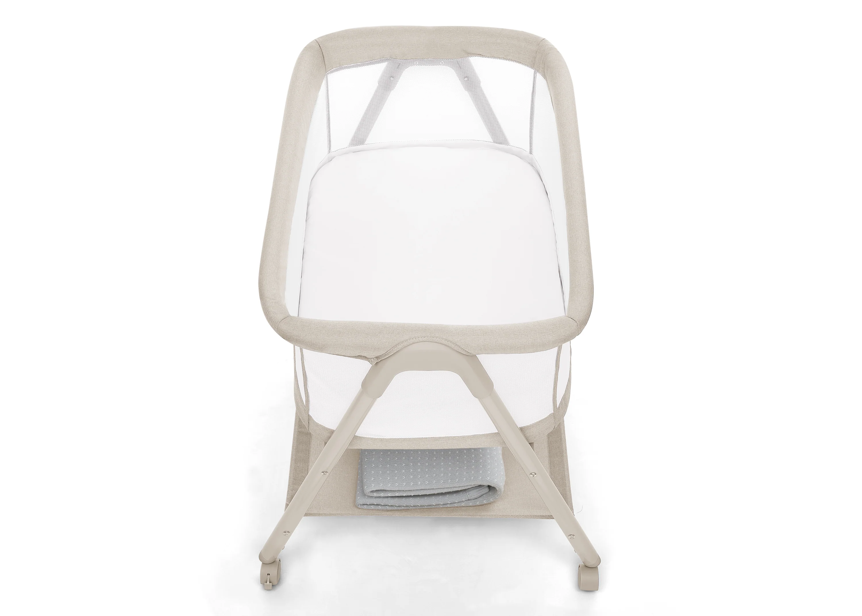 Haven AirFlow Bassinet with Breathable Mesh and Wheels - Image 6