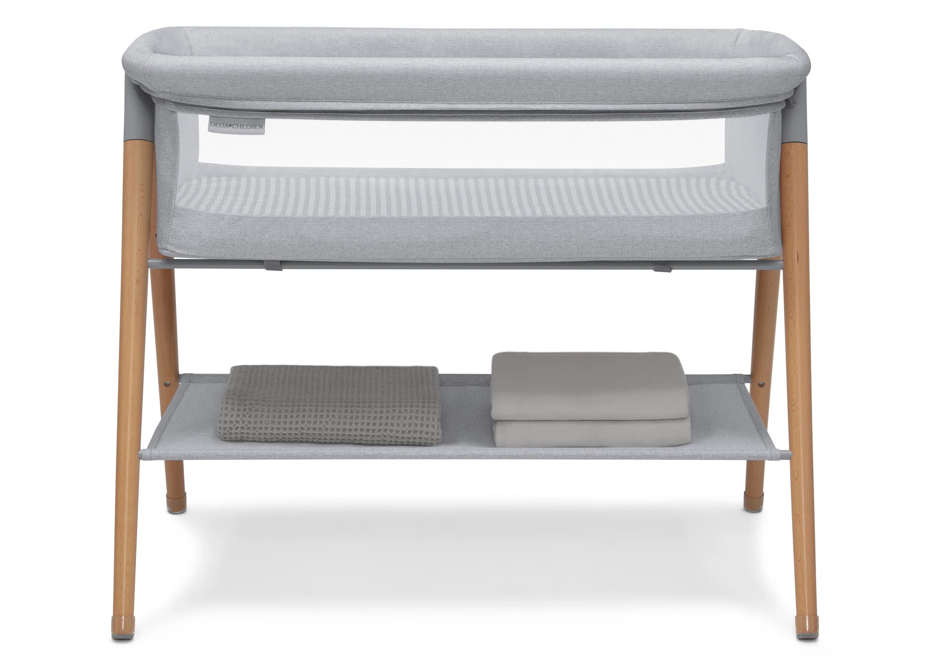 Haven by the Bed Bassinet with Natural Beechwood Legs - Image 3