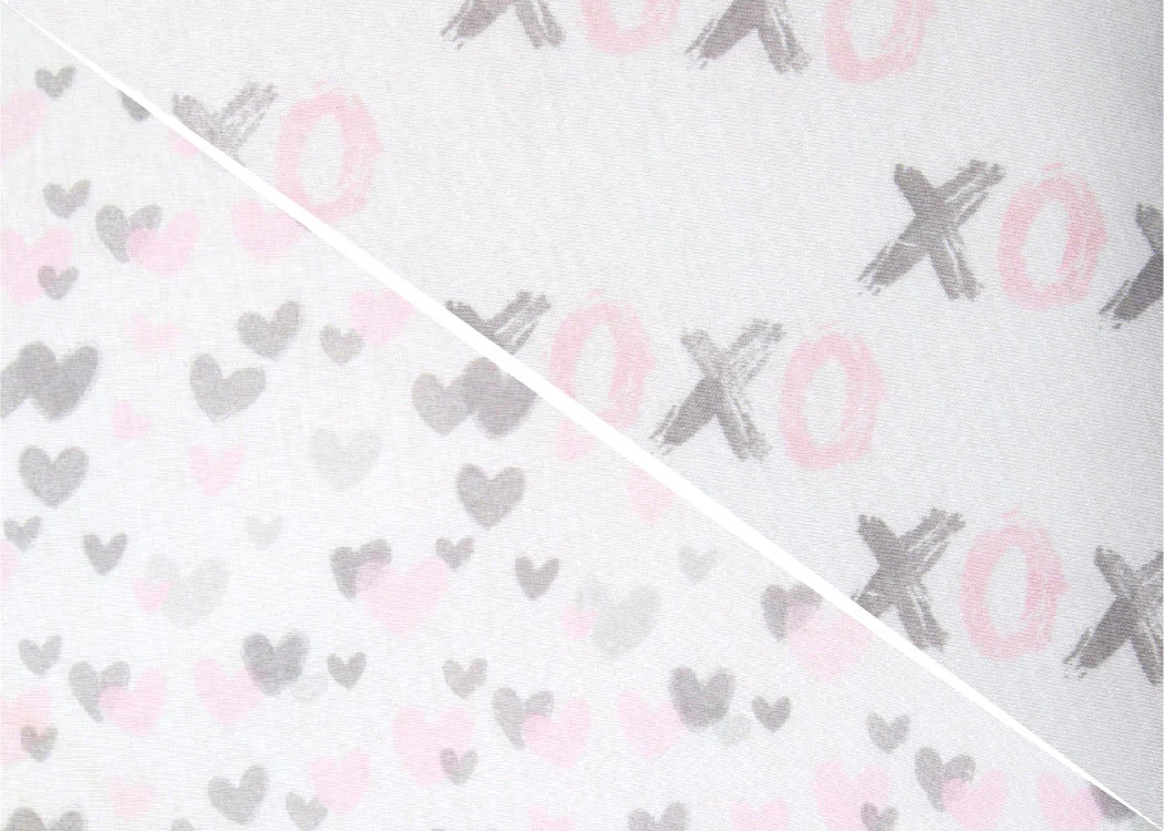 Hearts N Kisses Fitted Crib Sheets - 2 Pack - Image 3