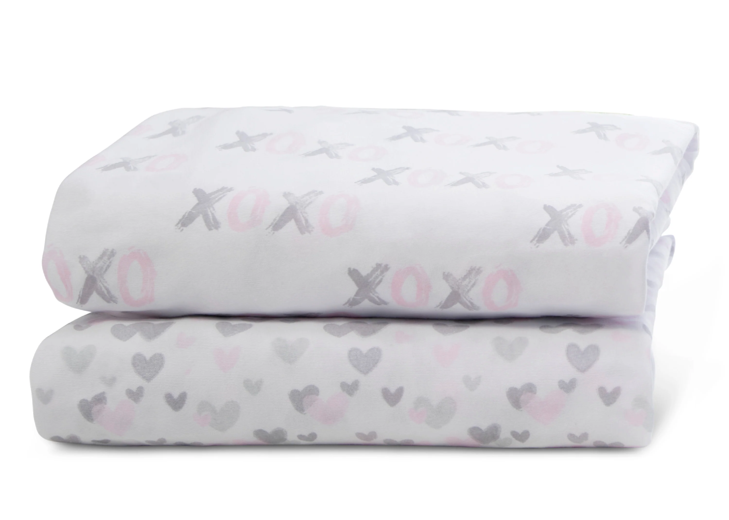 Hearts N Kisses Fitted Crib Sheets - 2 Pack - Image 7