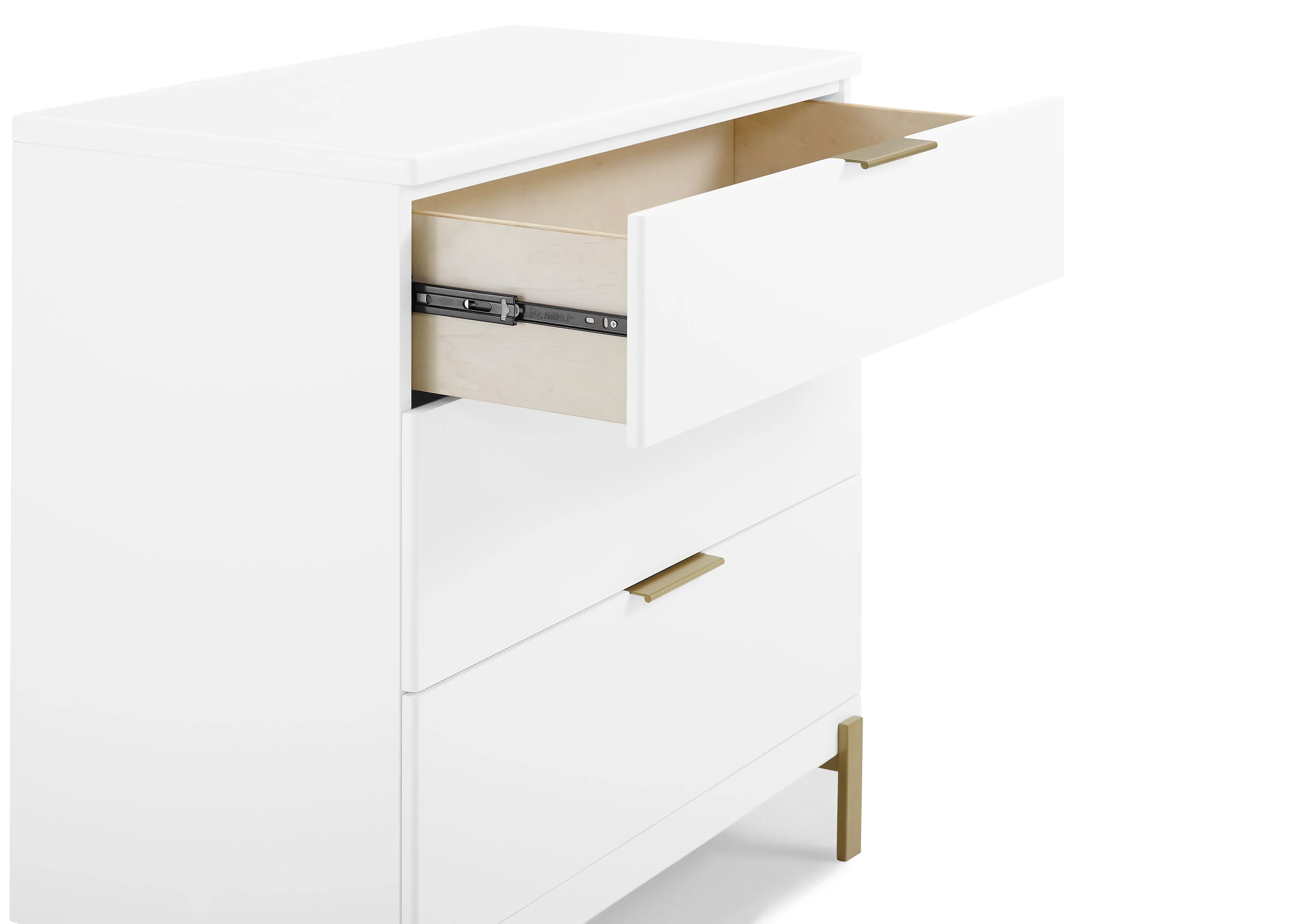 Hendrix 3 Drawer Dresser - Image 5
