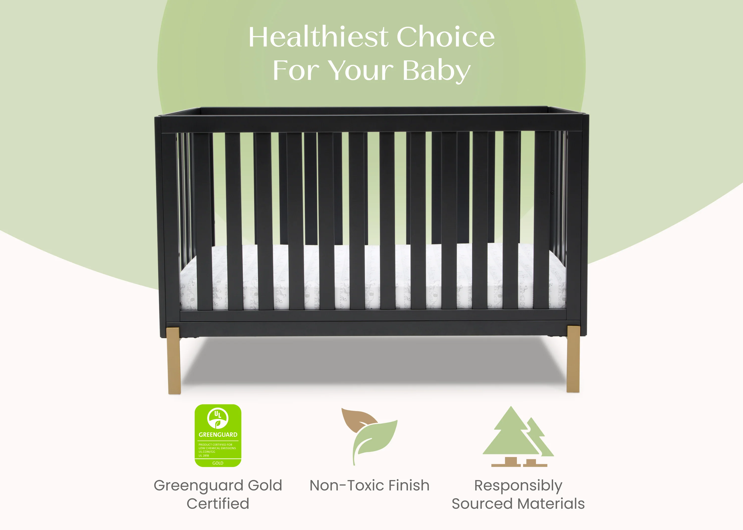 Hendrix 4-in-1 Convertible Crib - Image 4