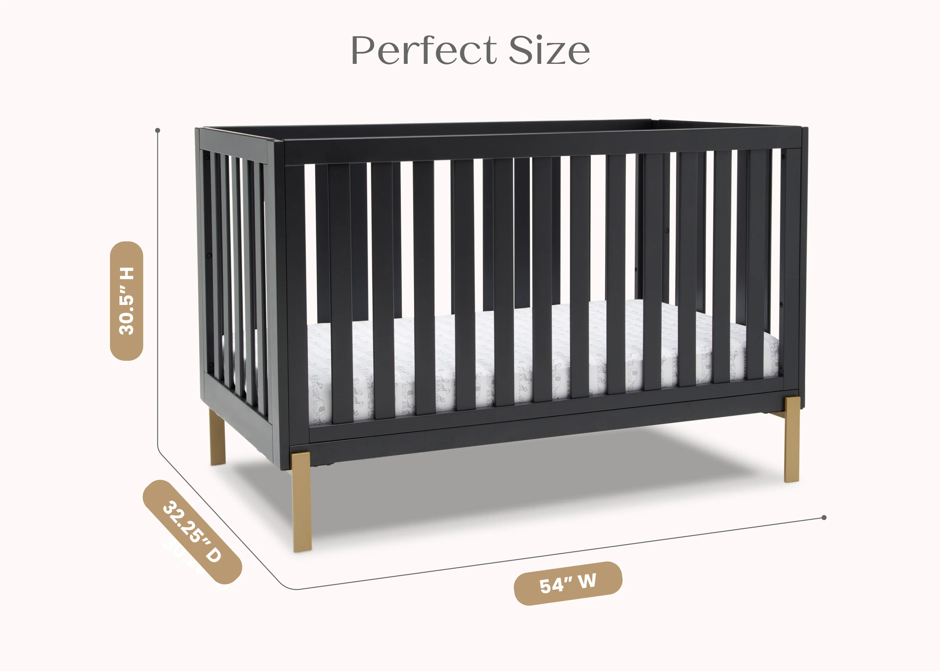 Hendrix 4-in-1 Convertible Crib - Image 7