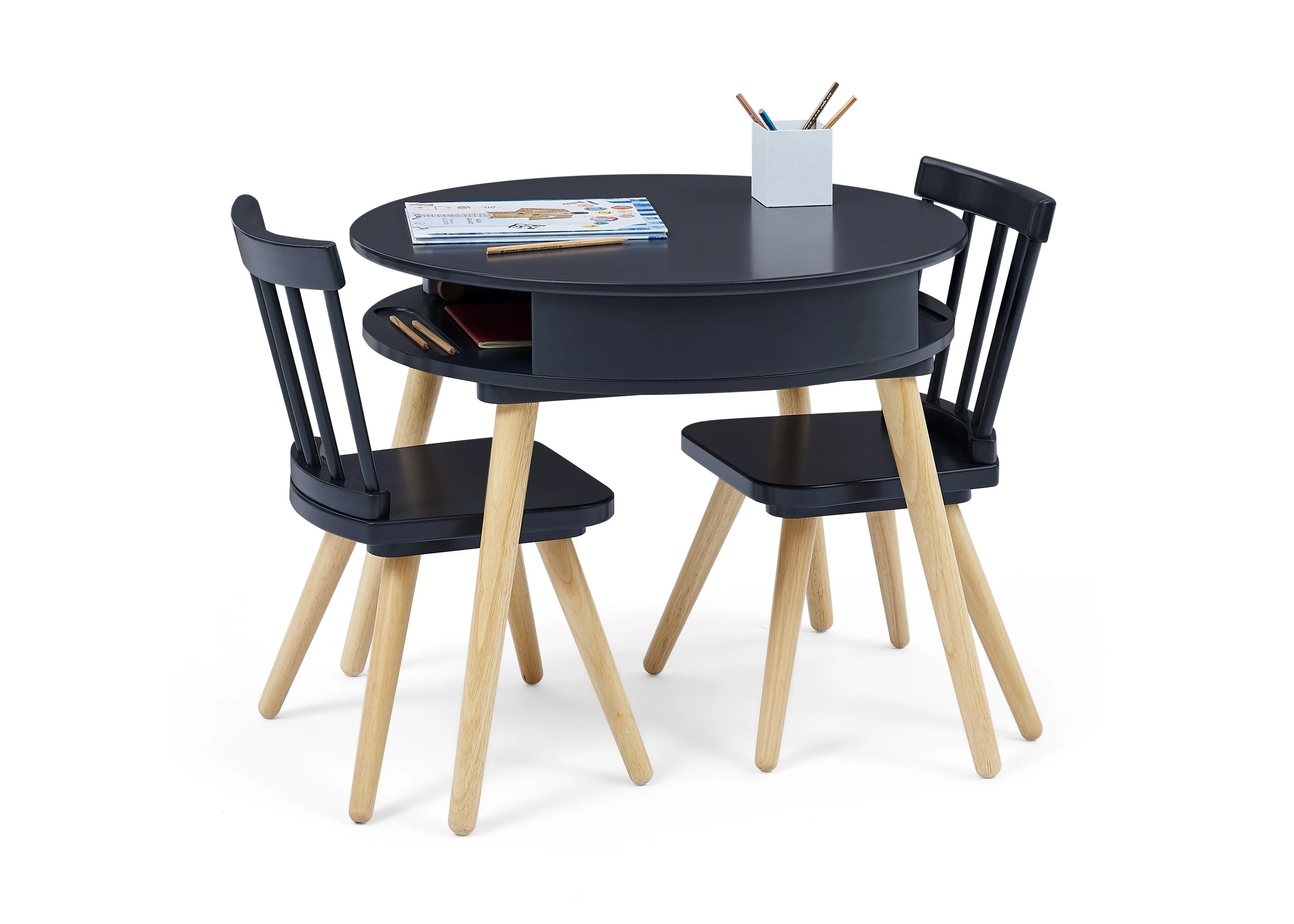 Hudson Storage Table & 2-Piece Chair Set - Image 18