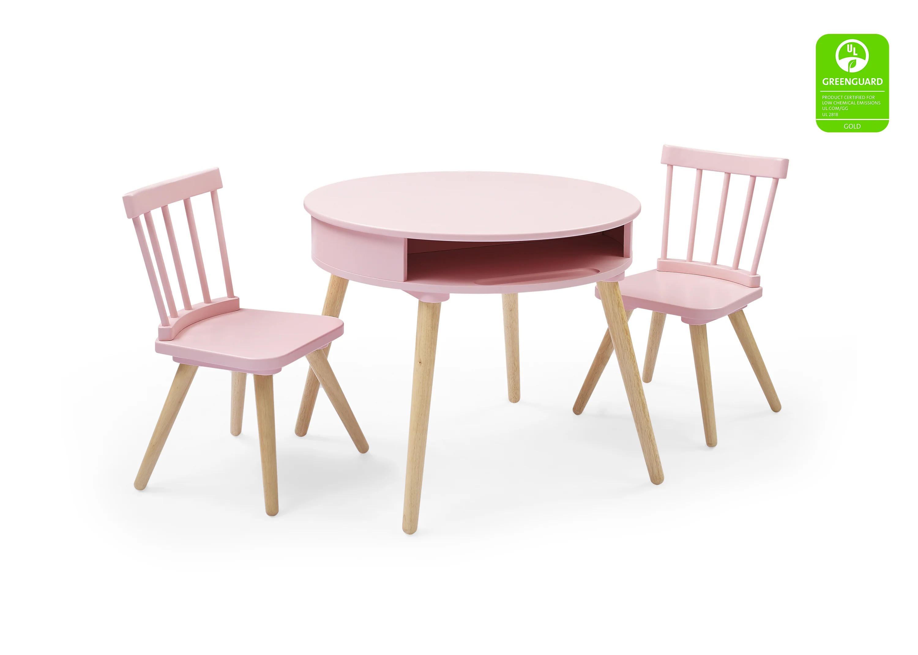 Hudson Storage Table & 2-Piece Chair Set - Image 2