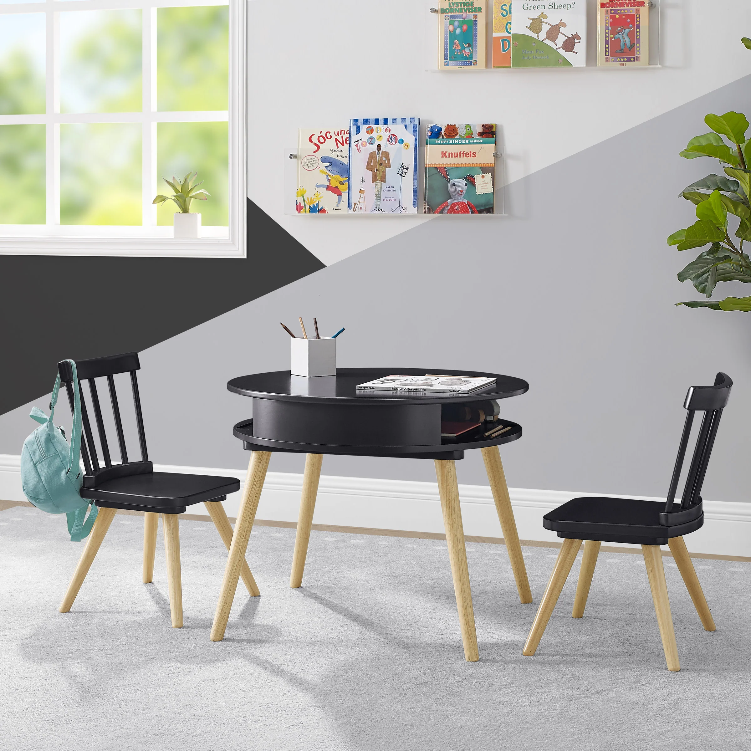 Hudson Storage Table & 2-Piece Chair Set - Image 21