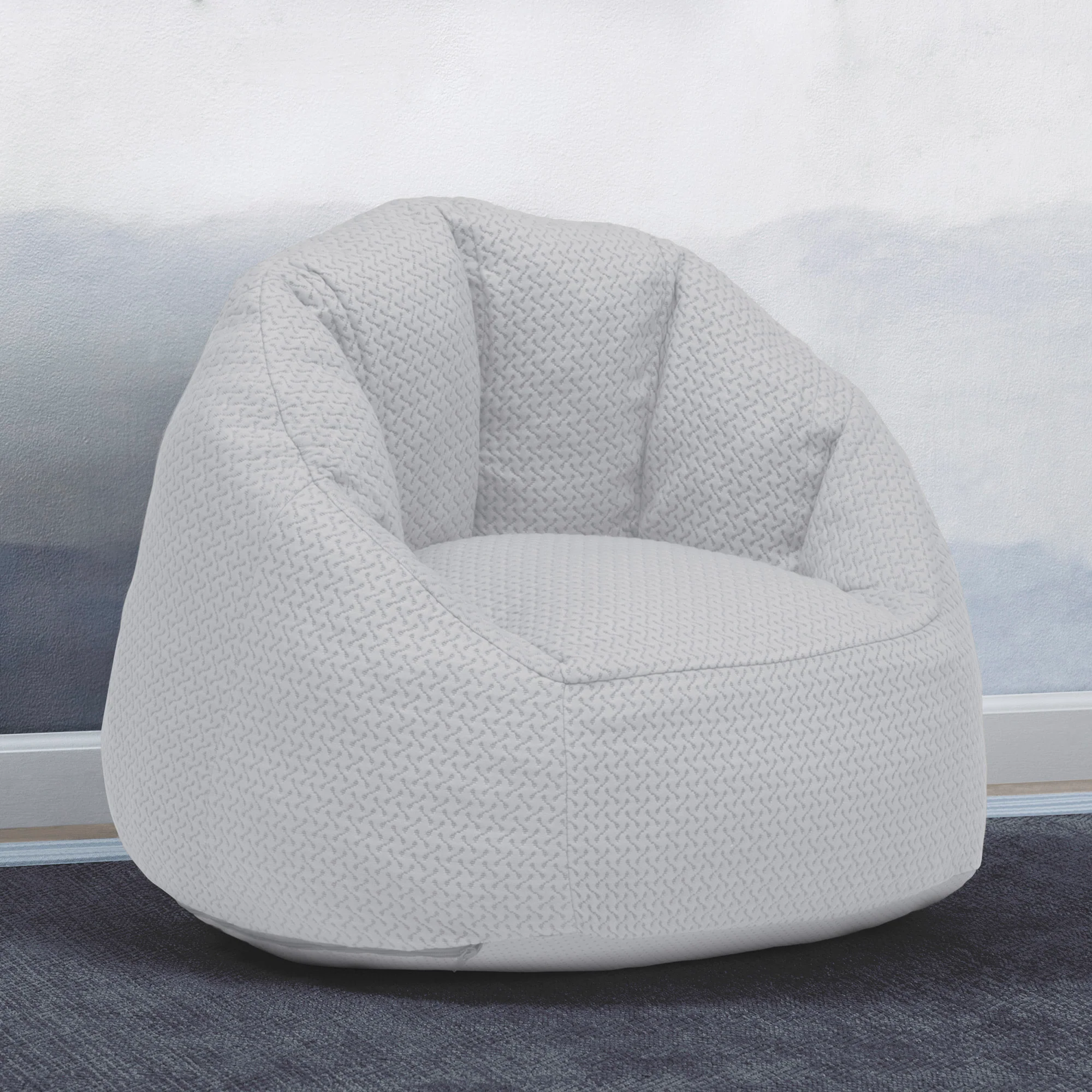 iComfort Fluffy Chair with Memory Foam Seat for Kids - Image 5