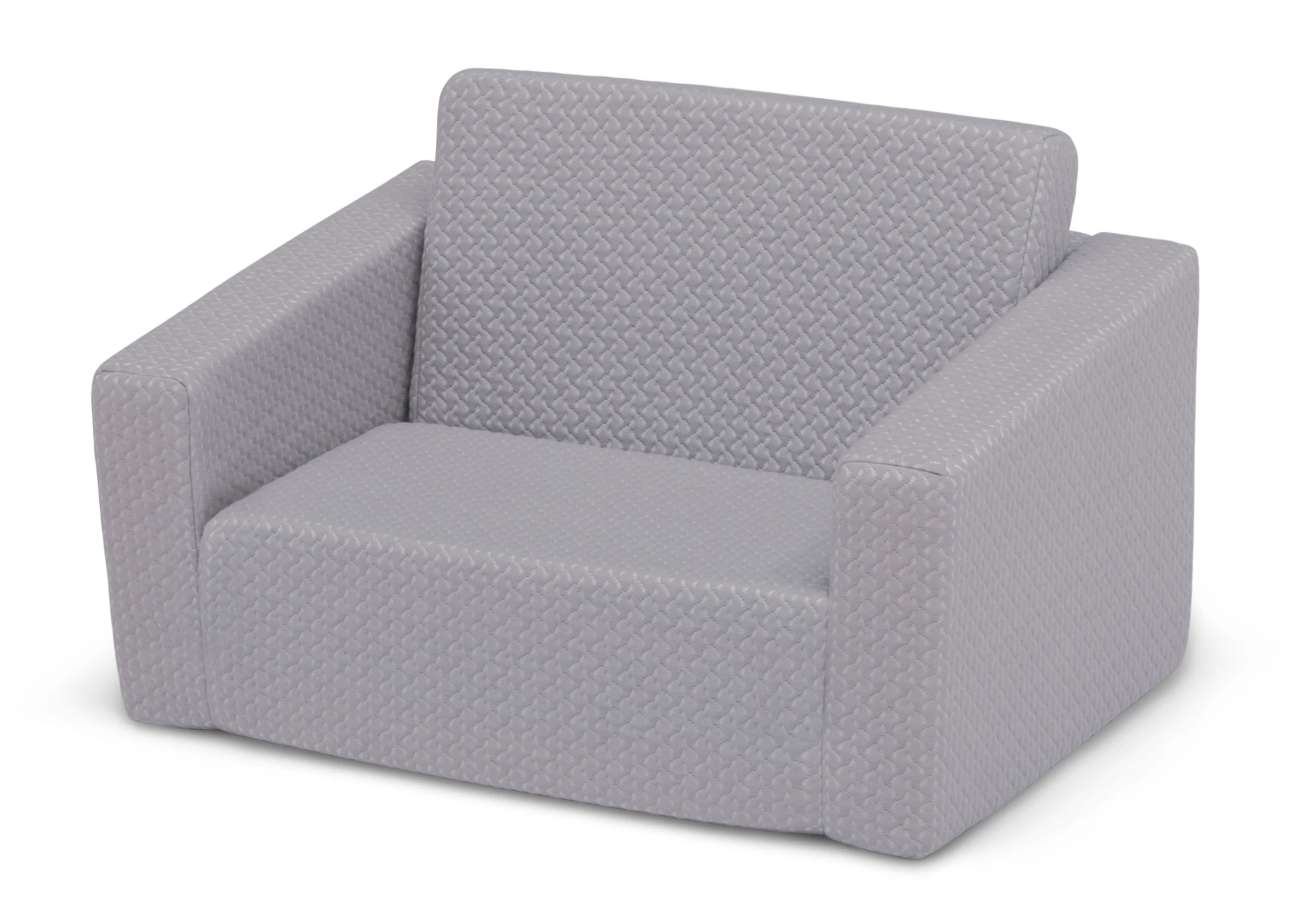 iComfort Memory Foam Flip-Out 2-in-1 Convertible Chair to Lounger for Kids - Image 4