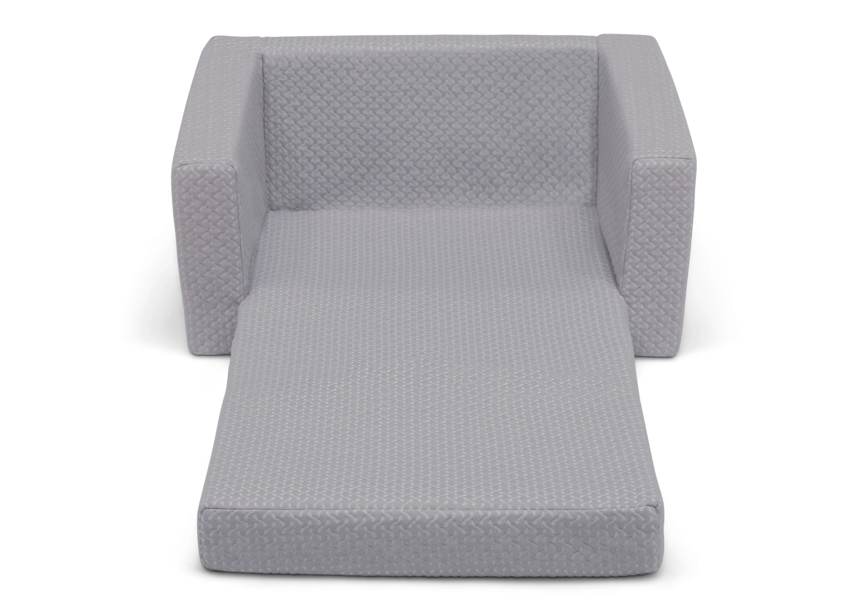 iComfort Memory Foam Flip-Out 2-in-1 Convertible Chair to Lounger for Kids - Image 5