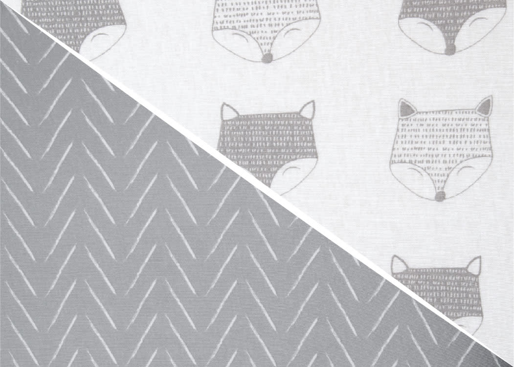Indie Fox Fitted Crib Sheets - 2 Pack - Image 3