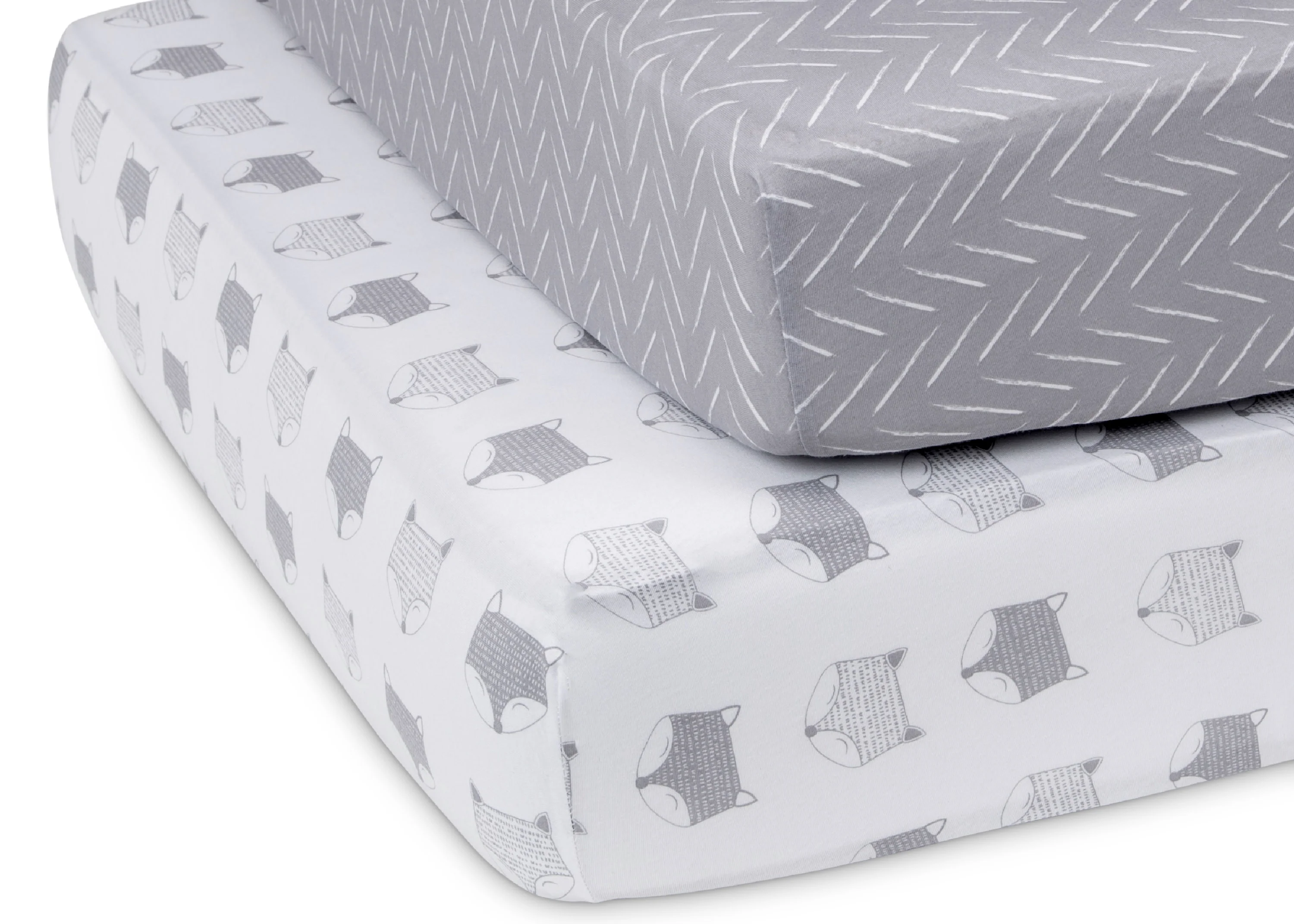 Indie Fox Fitted Crib Sheets - 2 Pack - Image 5