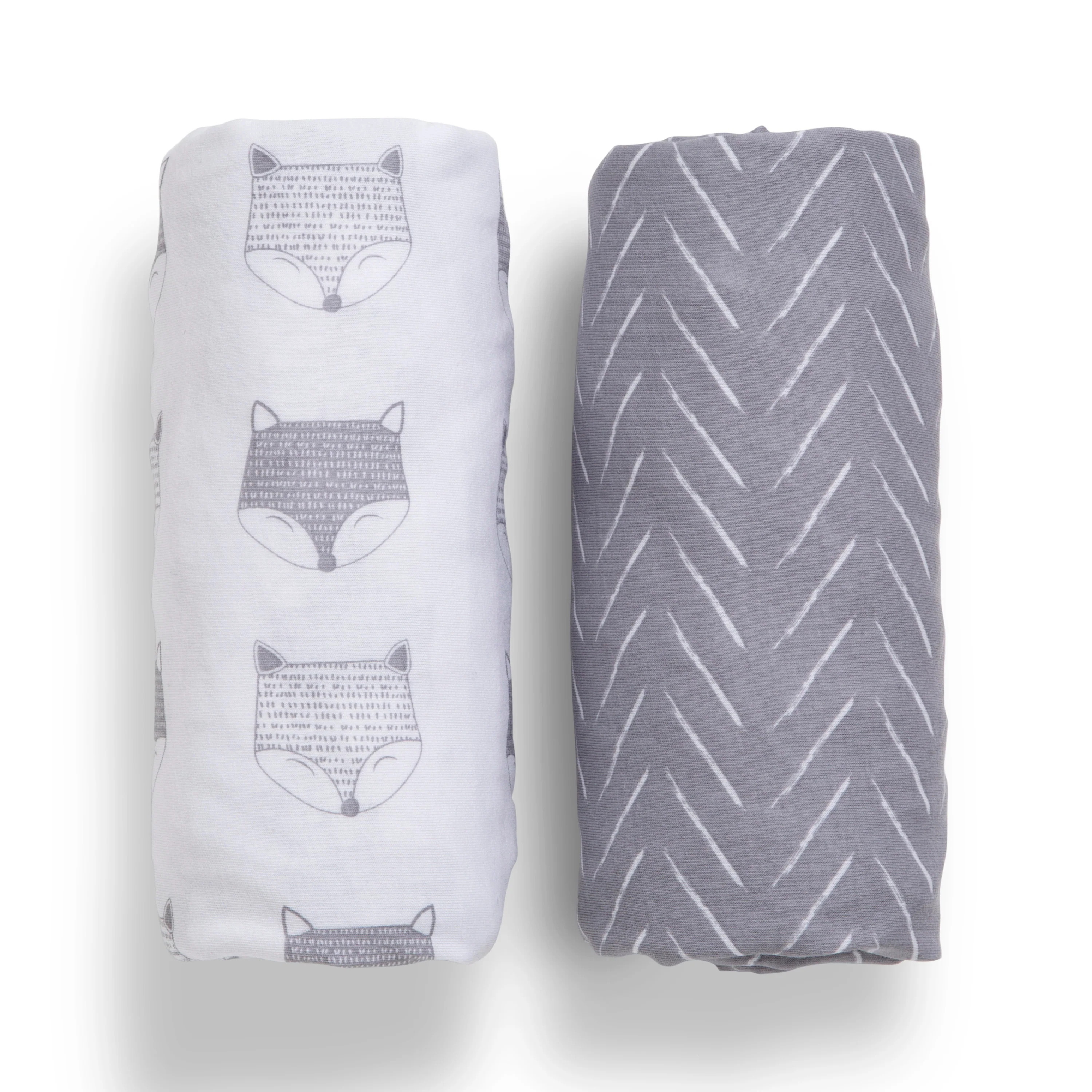 Indie Fox Fitted Crib Sheets - 2 Pack - Image 9