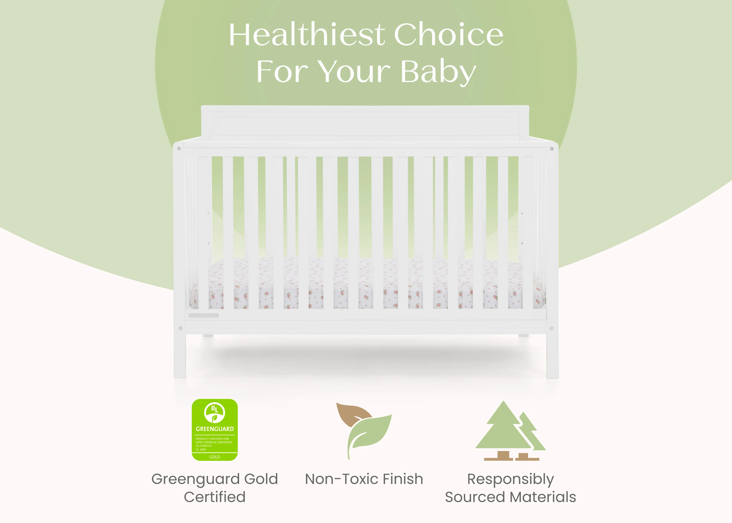 Isabelle 6-in-1 Convertible Crib - Image 20